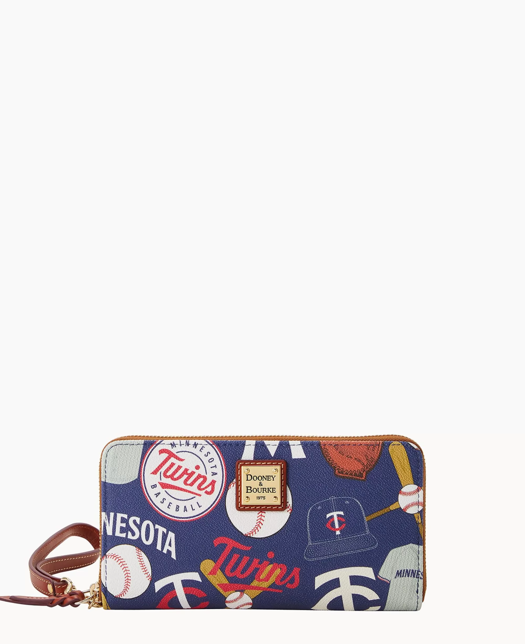 Dooney & Bourke Grab and Go | Wristlets^MLB Large Zip Around Wristlet