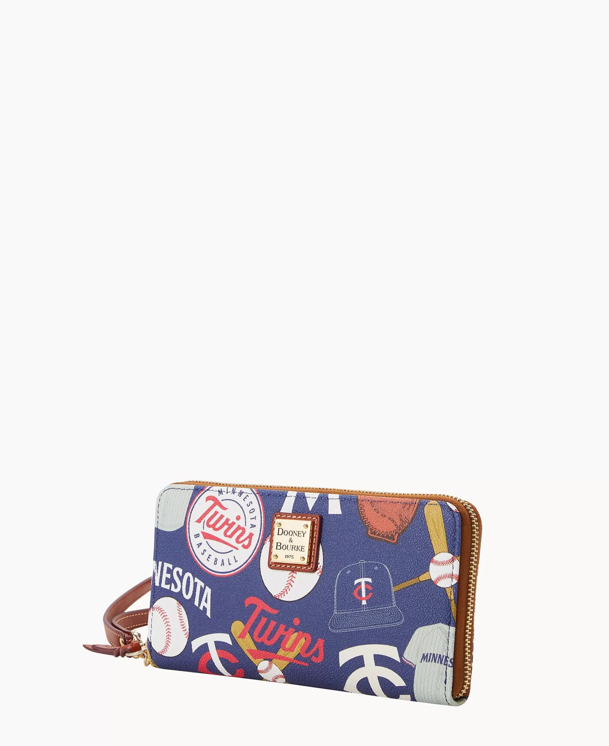 Dooney & Bourke Grab and Go | Wristlets^MLB Large Zip Around Wristlet