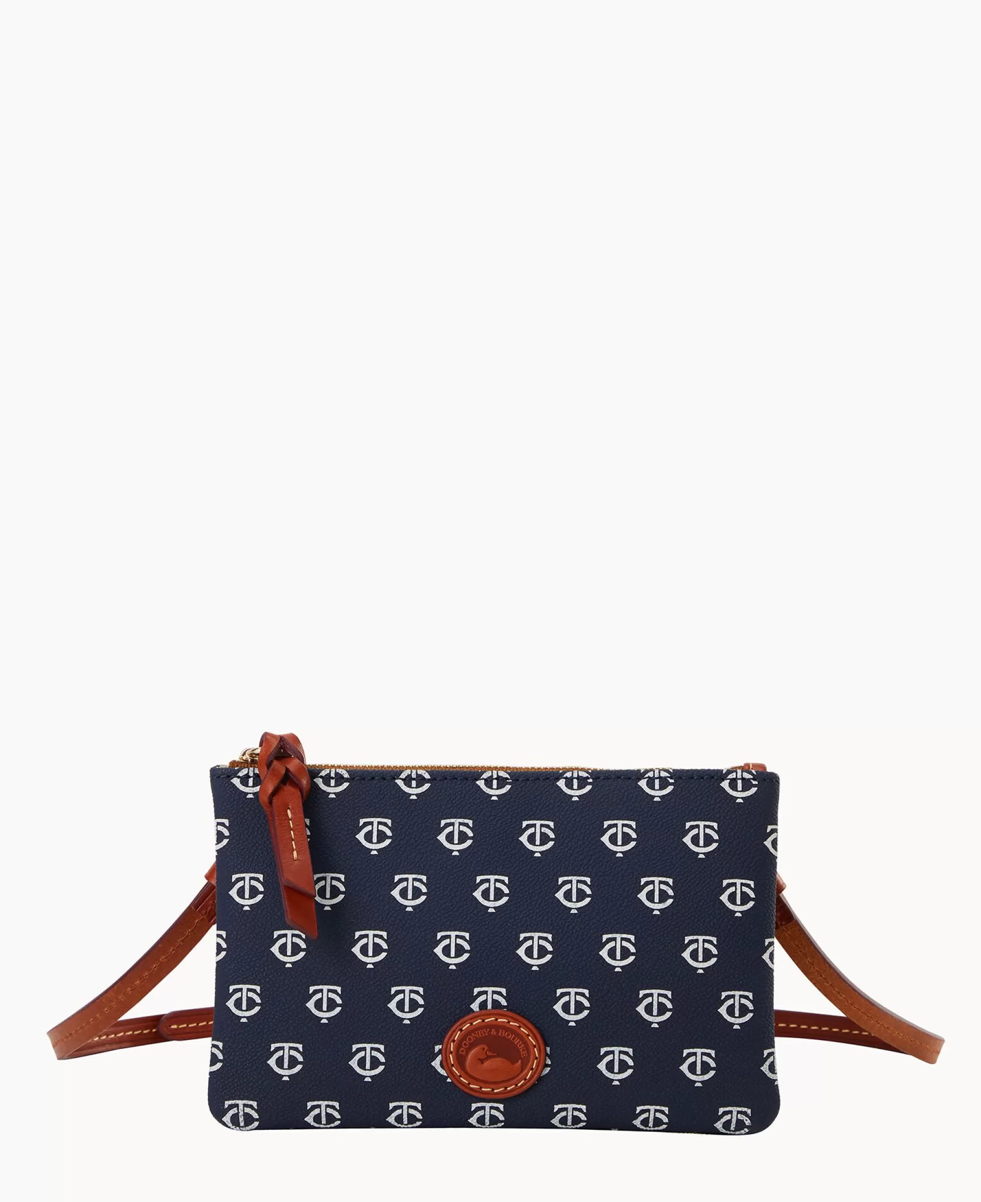 Dooney & Bourke Game Day Ready | Printed Fabric^MLB Top Zip Crossbody