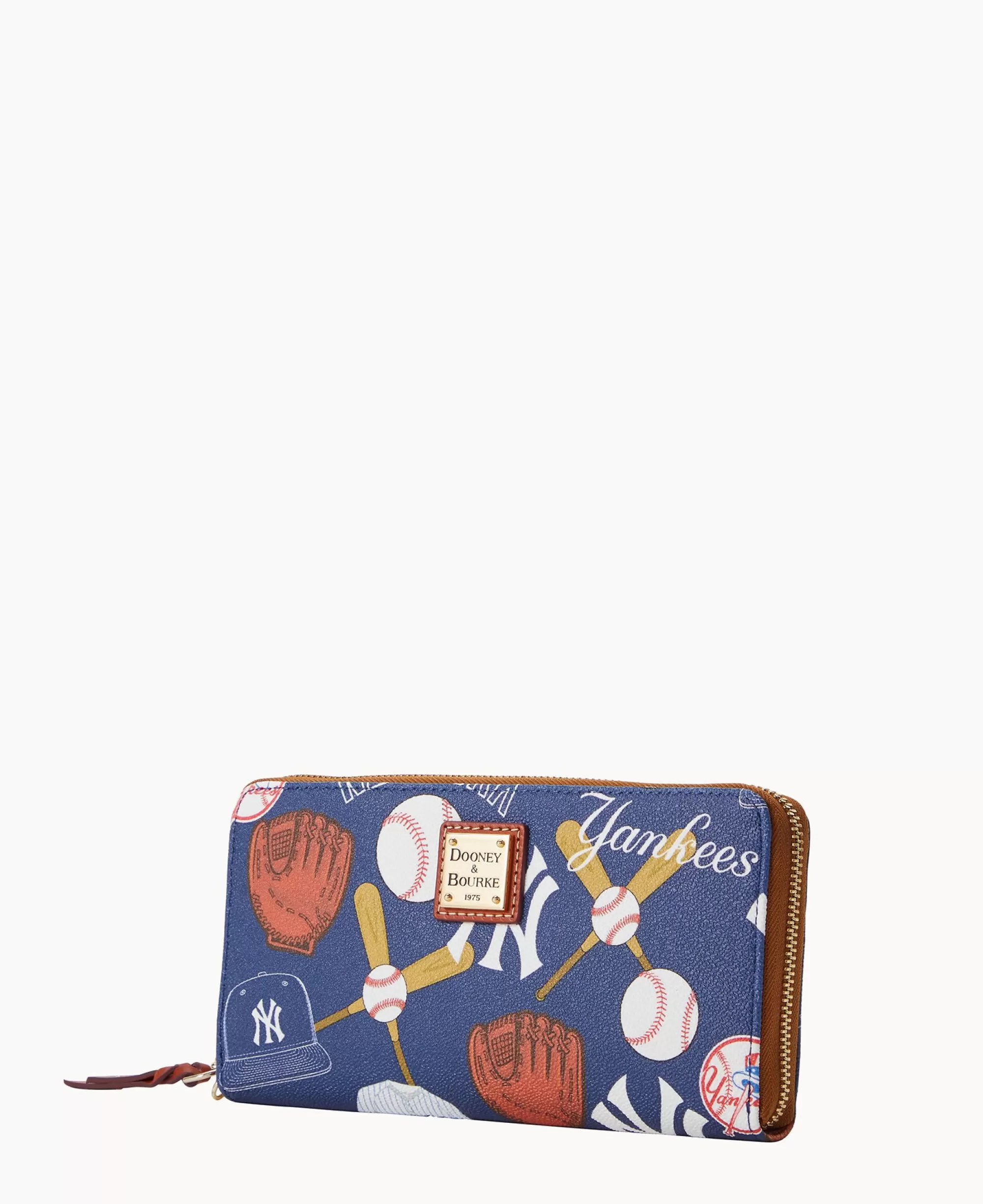 Dooney & Bourke Grab and Go | Wristlets^MLB Large Zip Around Wristlet