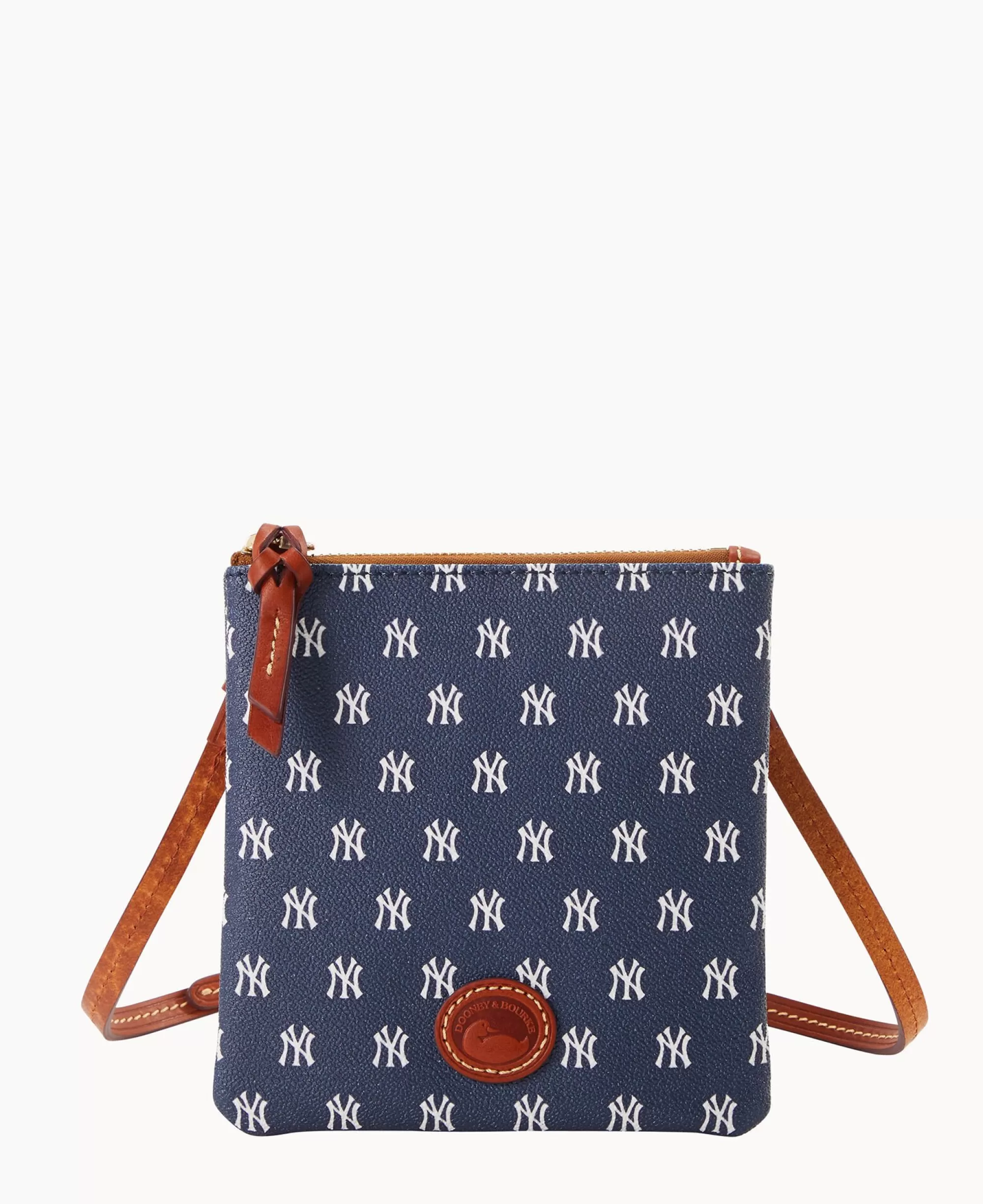 Dooney & Bourke Game Day Ready | Printed Fabric^MLB Small North South Top Zip Crossbody