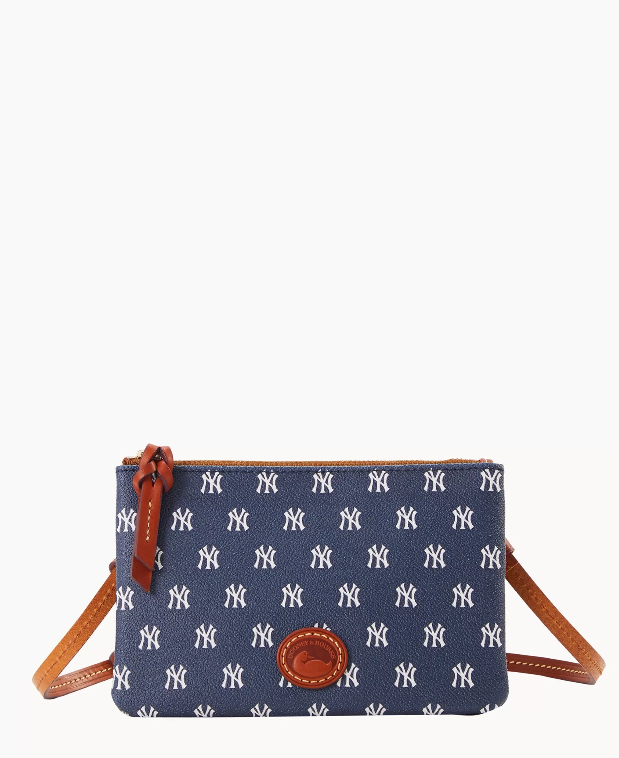 Dooney & Bourke Game Day Ready | Printed Fabric^MLB Top Zip Crossbody