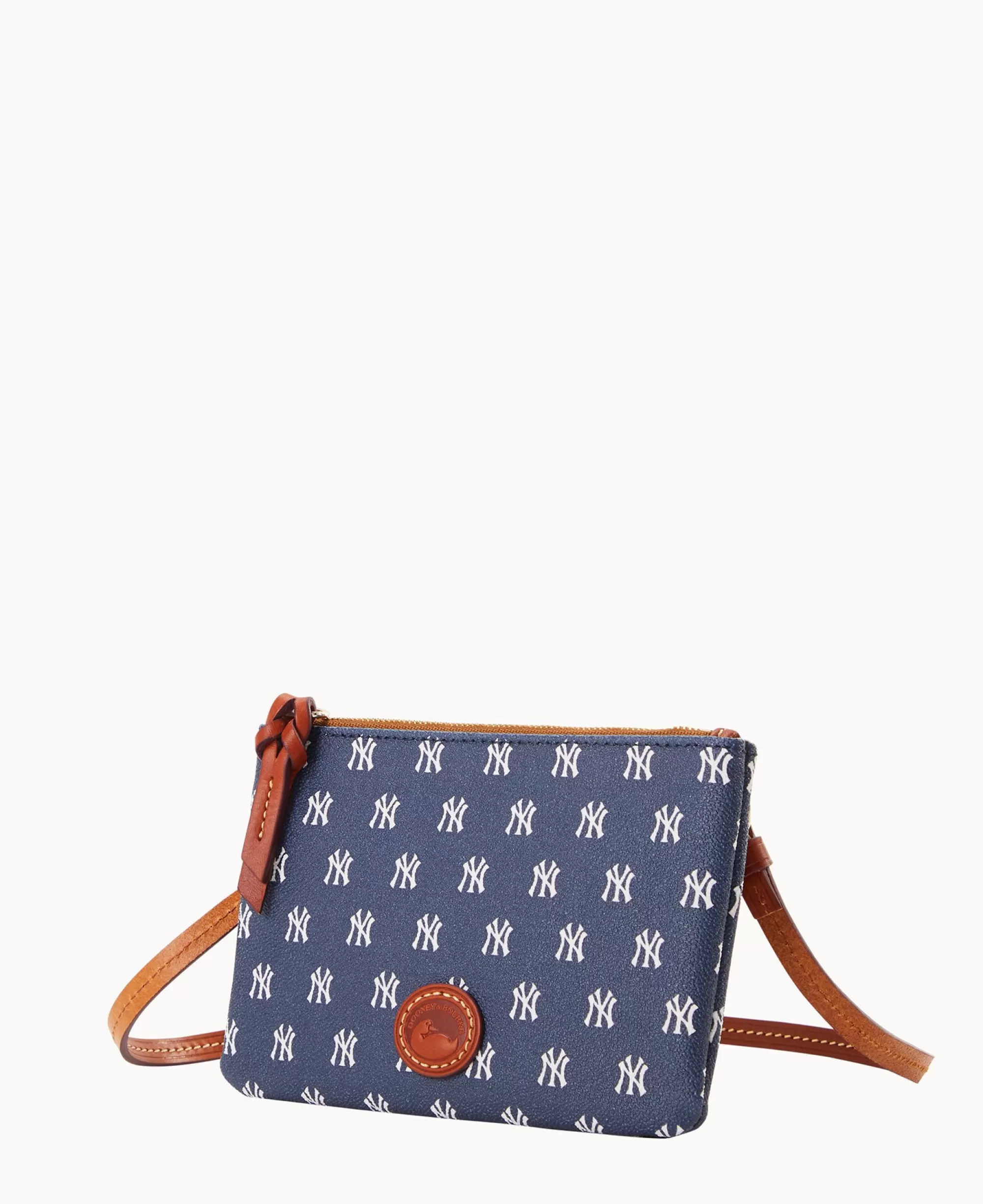 Dooney & Bourke Game Day Ready | Printed Fabric^MLB Top Zip Crossbody