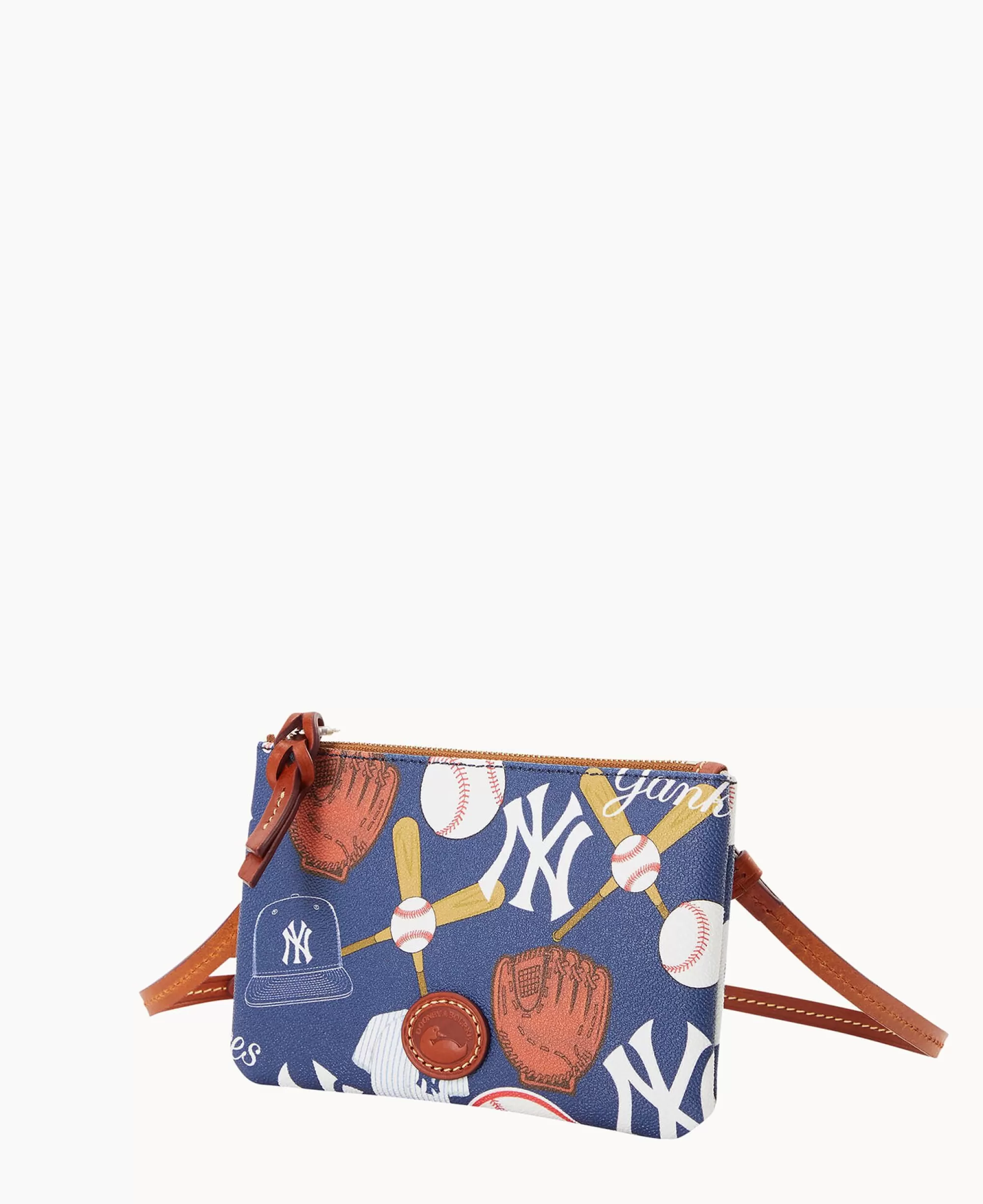 Dooney & Bourke Game Day Ready | Printed Fabric^MLB Top Zip Crossbody