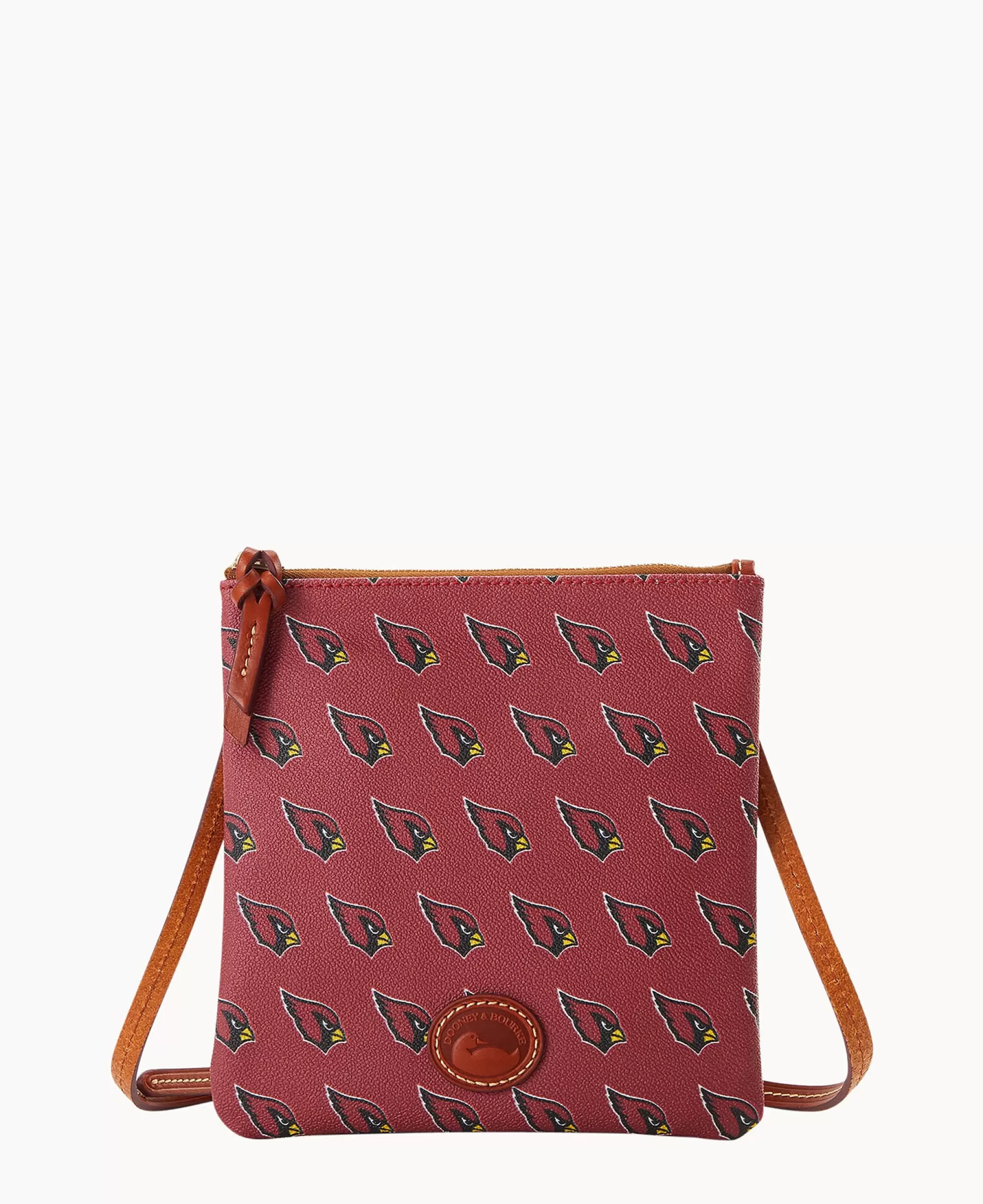 Dooney & Bourke Game Day Ready | Printed Fabric^NFL AZ North South Top Zip Crossbody