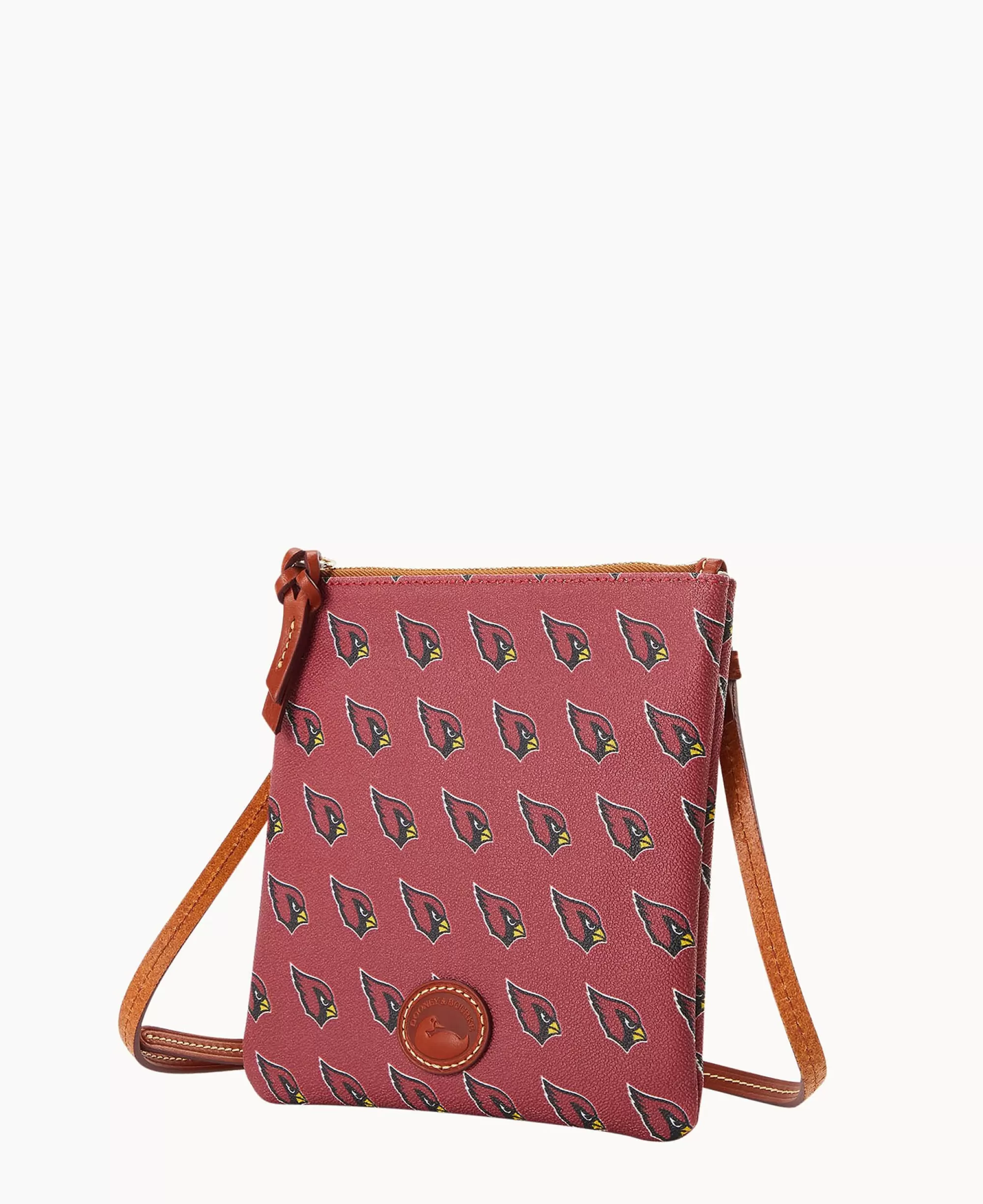 Dooney & Bourke Game Day Ready | Printed Fabric^NFL AZ North South Top Zip Crossbody