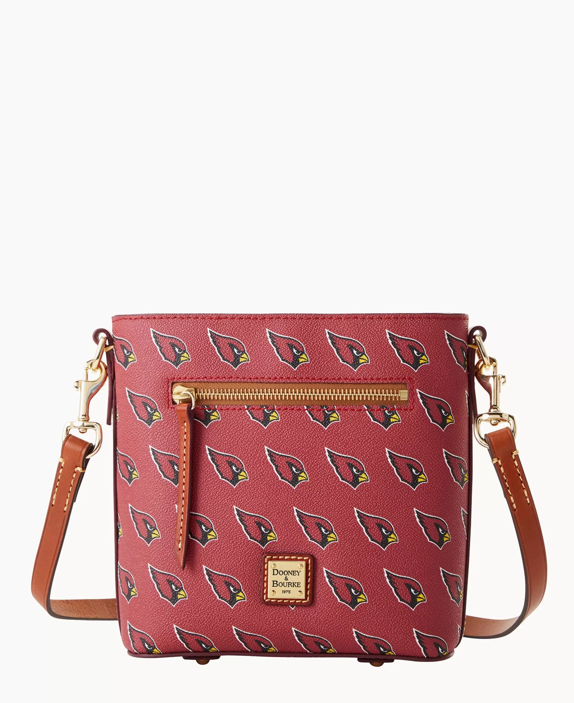 Dooney & Bourke Game Day Ready | Printed Fabric^NFL AZ Small Zip Crossbody