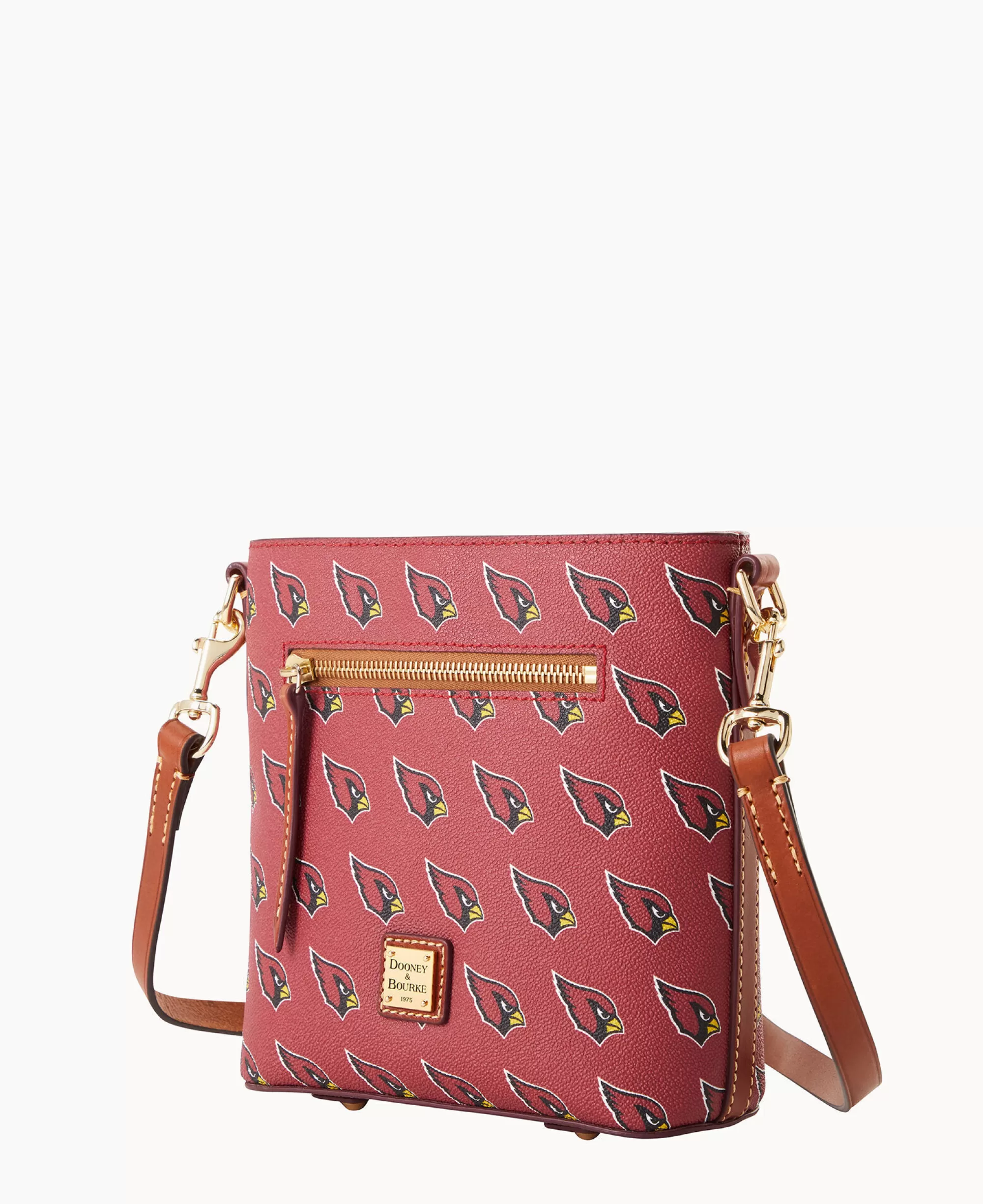 Dooney & Bourke Game Day Ready | Printed Fabric^NFL AZ Small Zip Crossbody