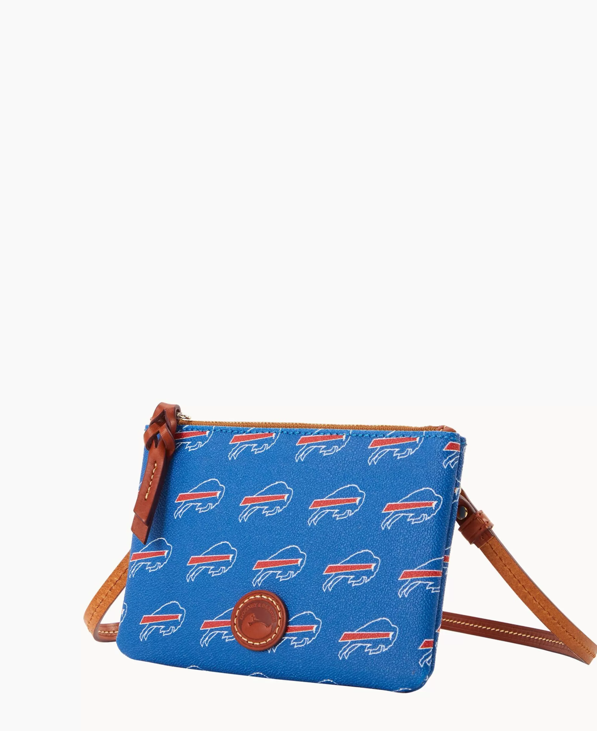 Dooney & Bourke Game Day Ready | Printed Fabric^NFL Top Zip Crossbody