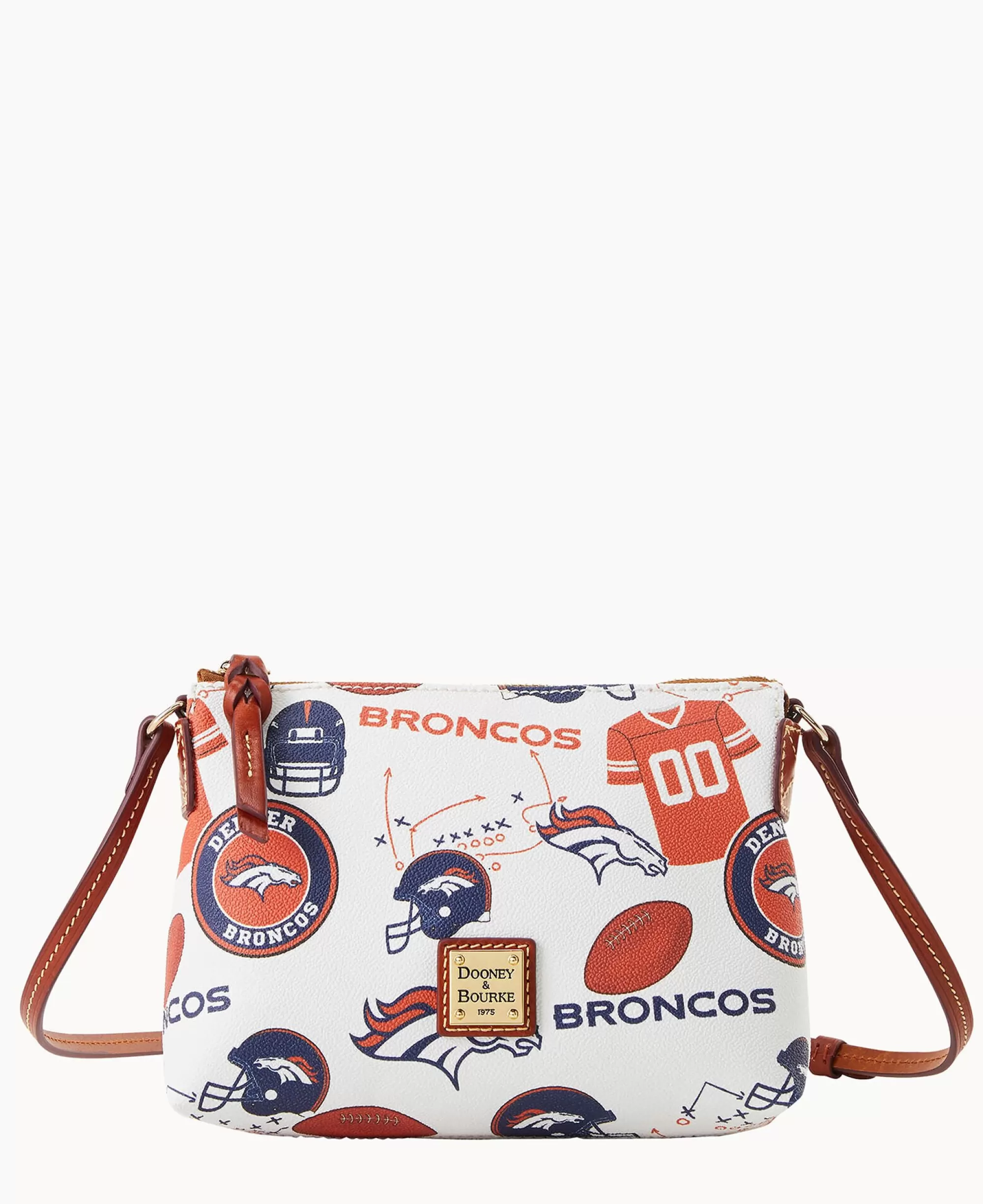 Dooney & Bourke Game Day Ready | Printed Fabric^NFL Crossbody Pouchette