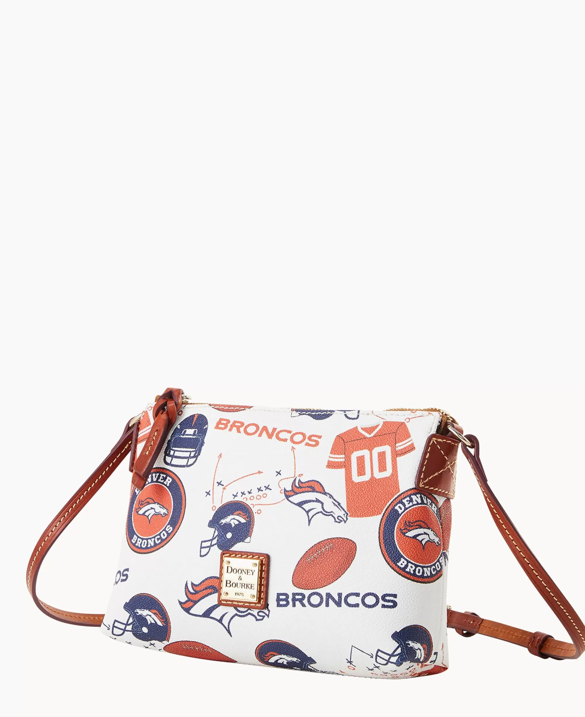 Dooney & Bourke Game Day Ready | Printed Fabric^NFL Crossbody Pouchette