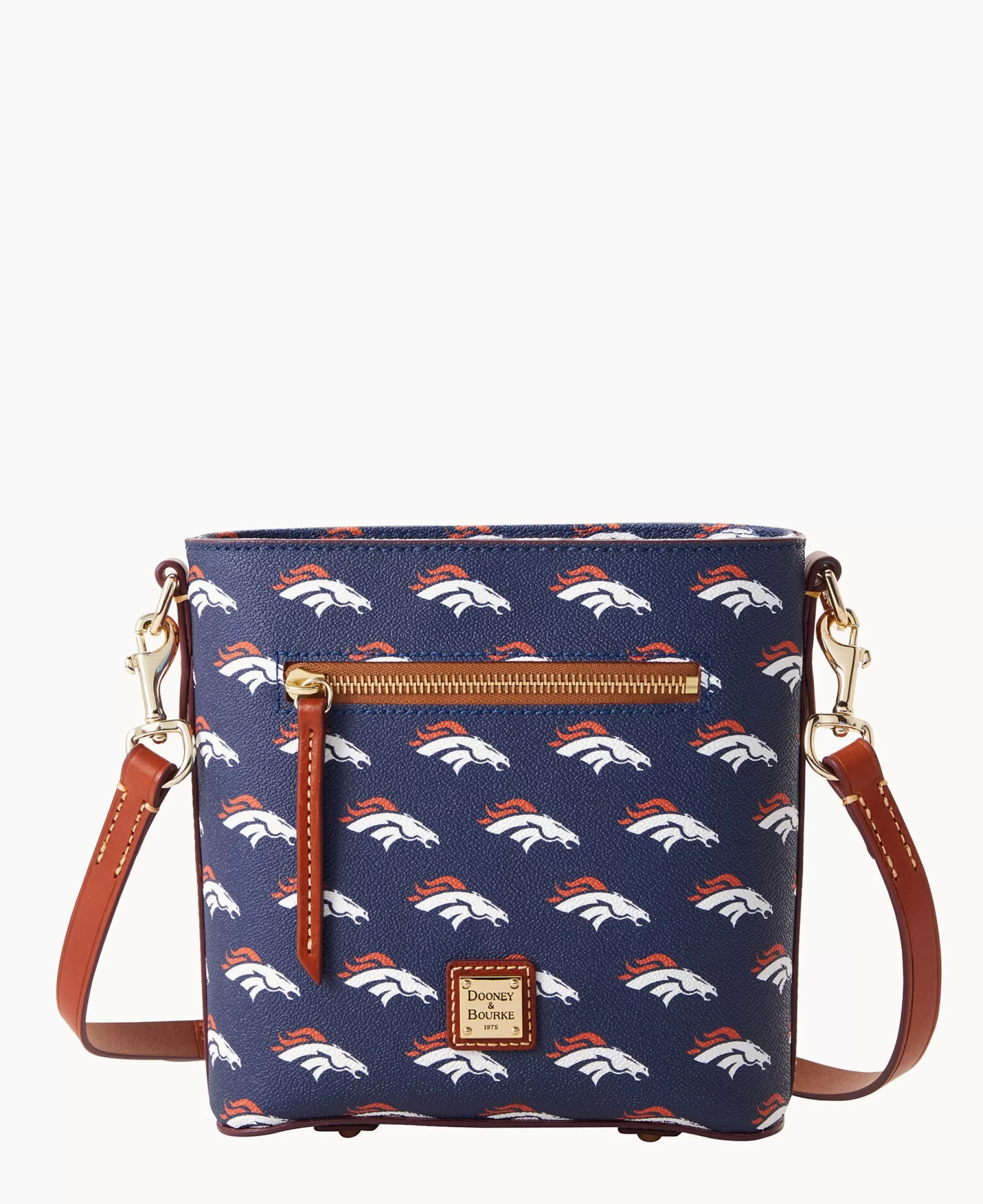 Dooney & Bourke Game Day Ready | Printed Fabric^NFL Small Zip Crossbody