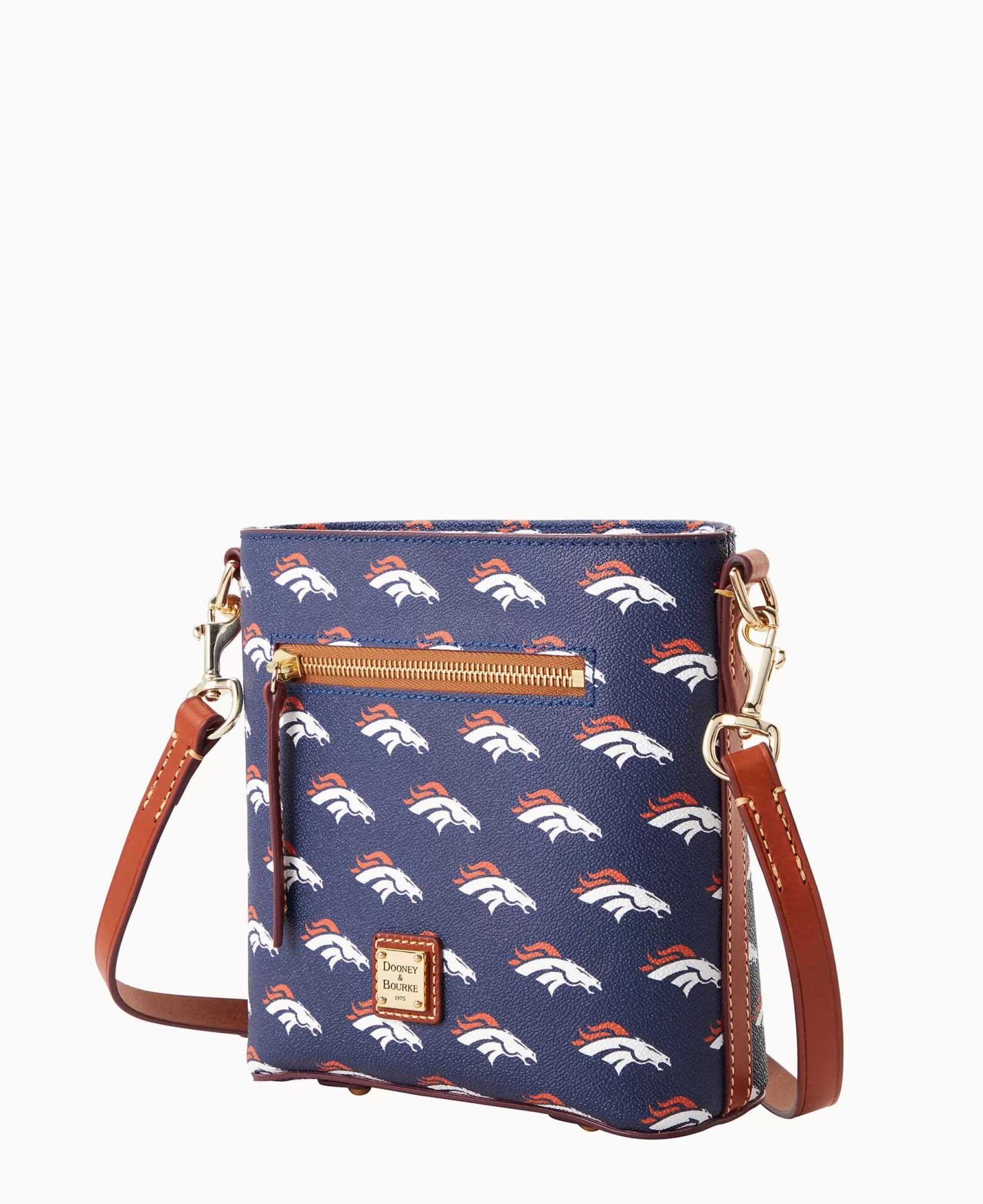 Dooney & Bourke Game Day Ready | Printed Fabric^NFL Small Zip Crossbody