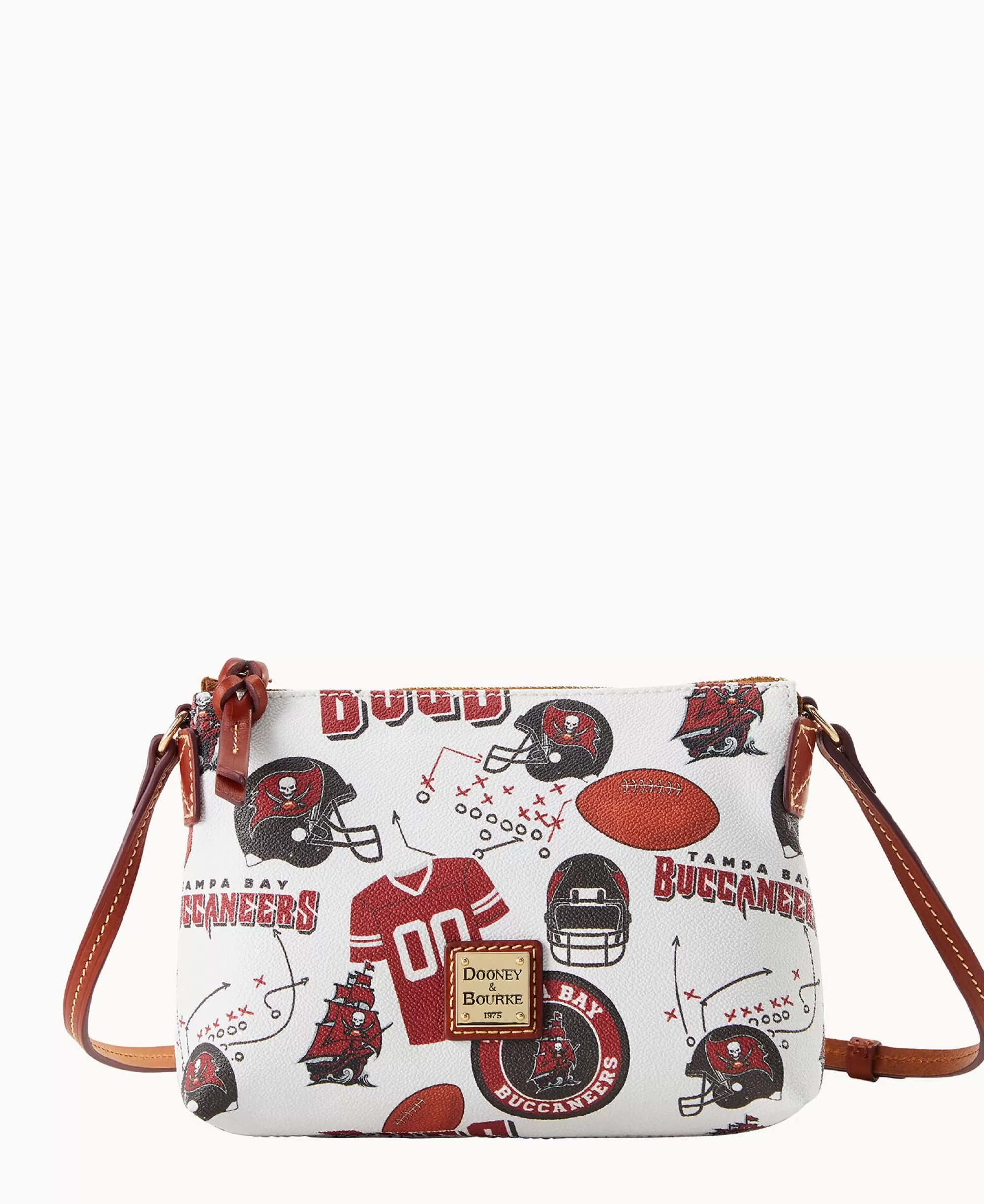 Dooney & Bourke Game Day Ready | Printed Fabric^NFL Crossbody Pouchette