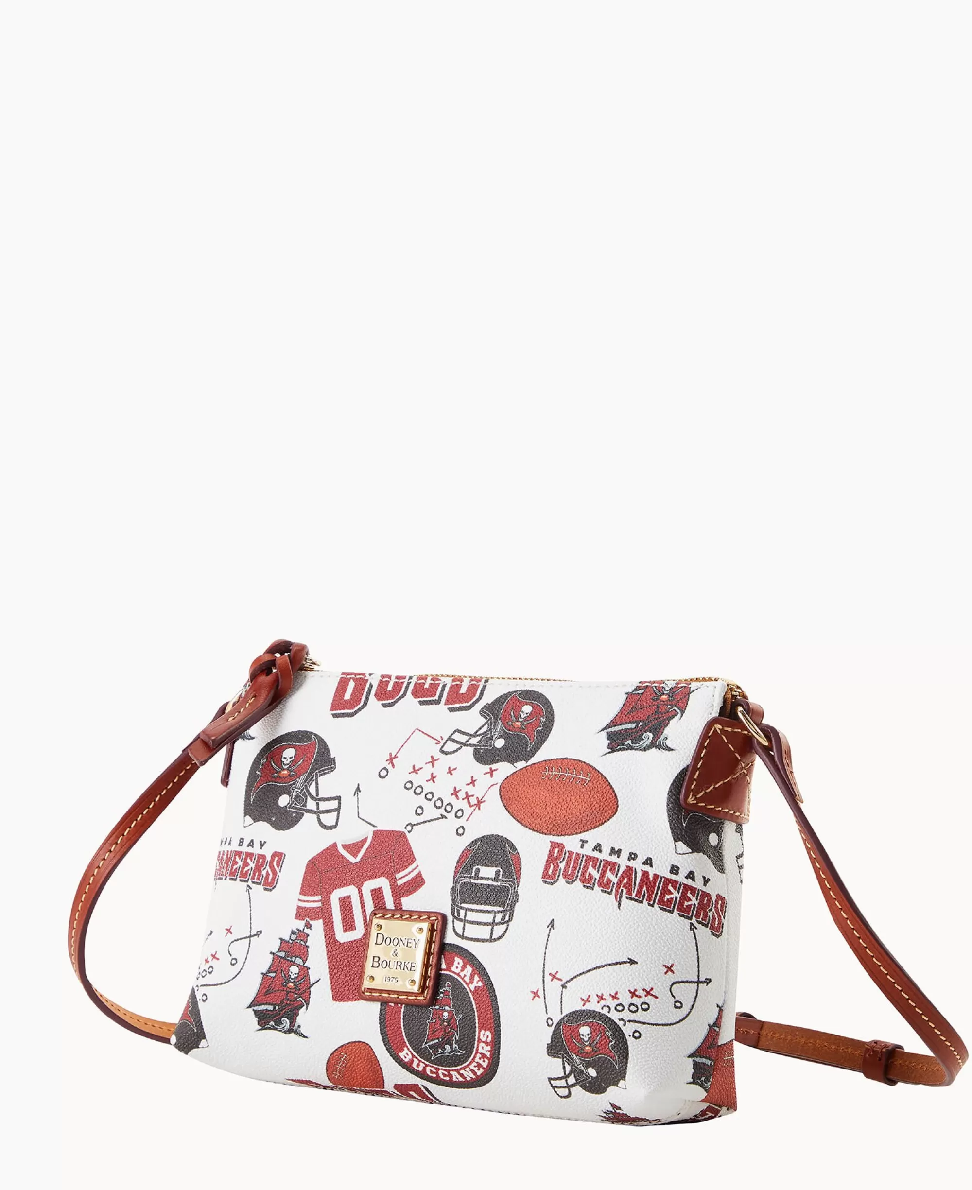 Dooney & Bourke Game Day Ready | Printed Fabric^NFL Crossbody Pouchette