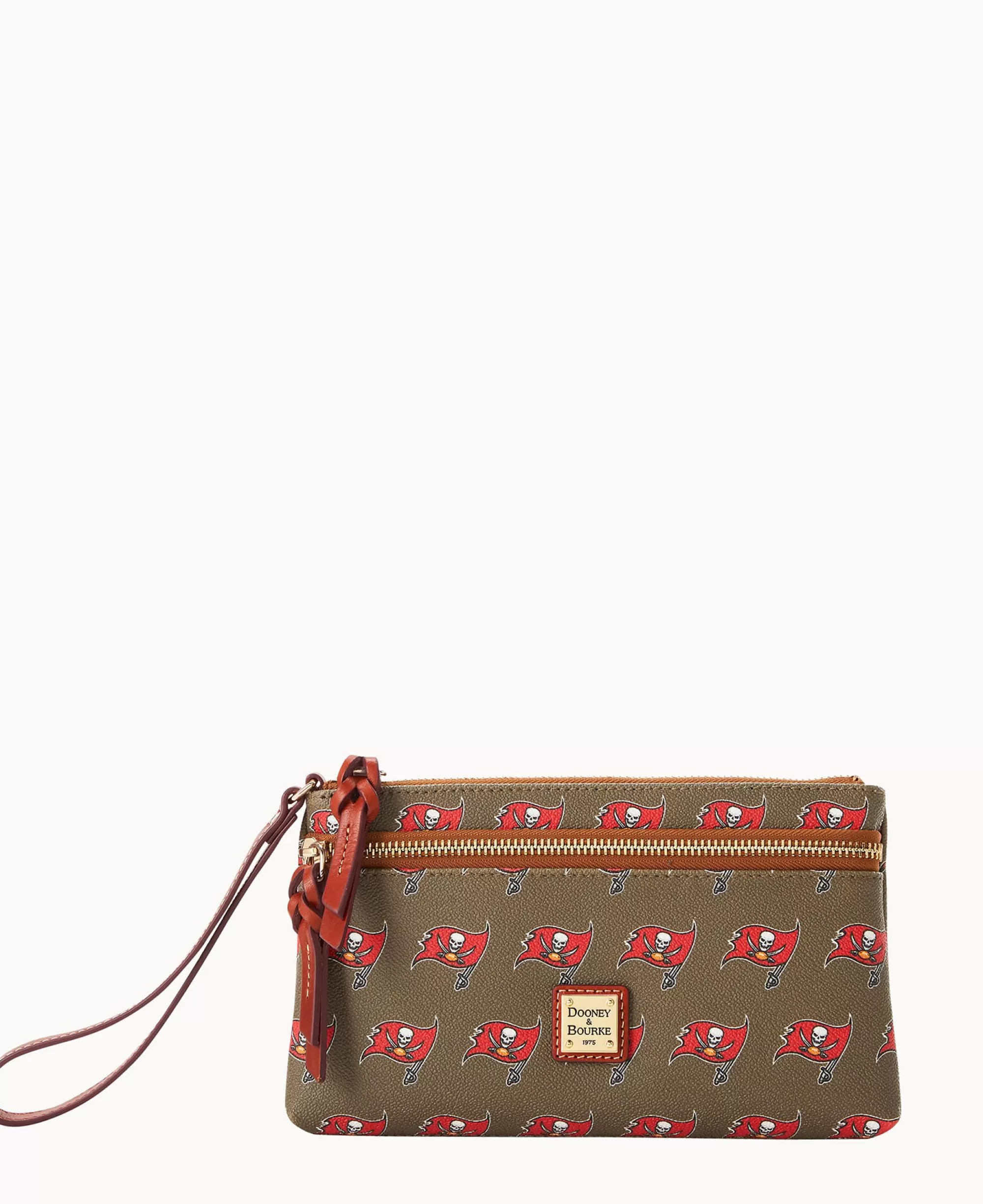 Dooney & Bourke Grab and Go | Wristlets^NFL Buccaneers Double Zip Wristlet