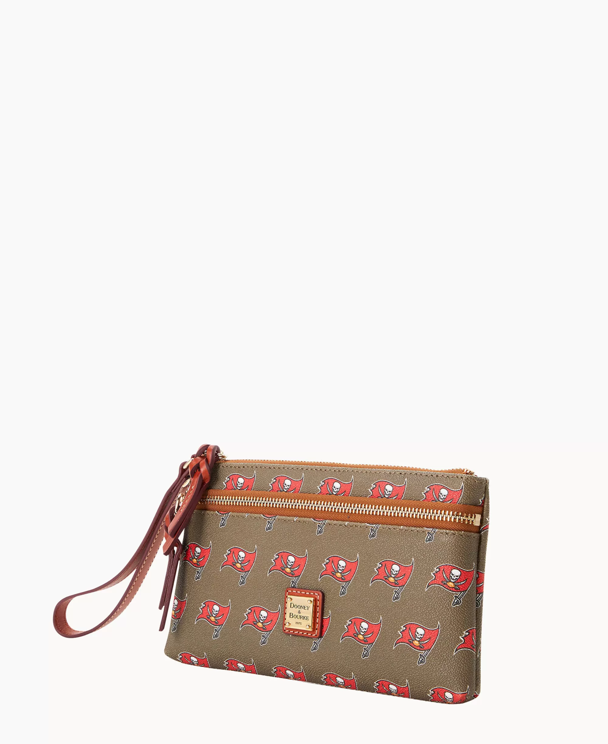 Dooney & Bourke Grab and Go | Wristlets^NFL Buccaneers Double Zip Wristlet