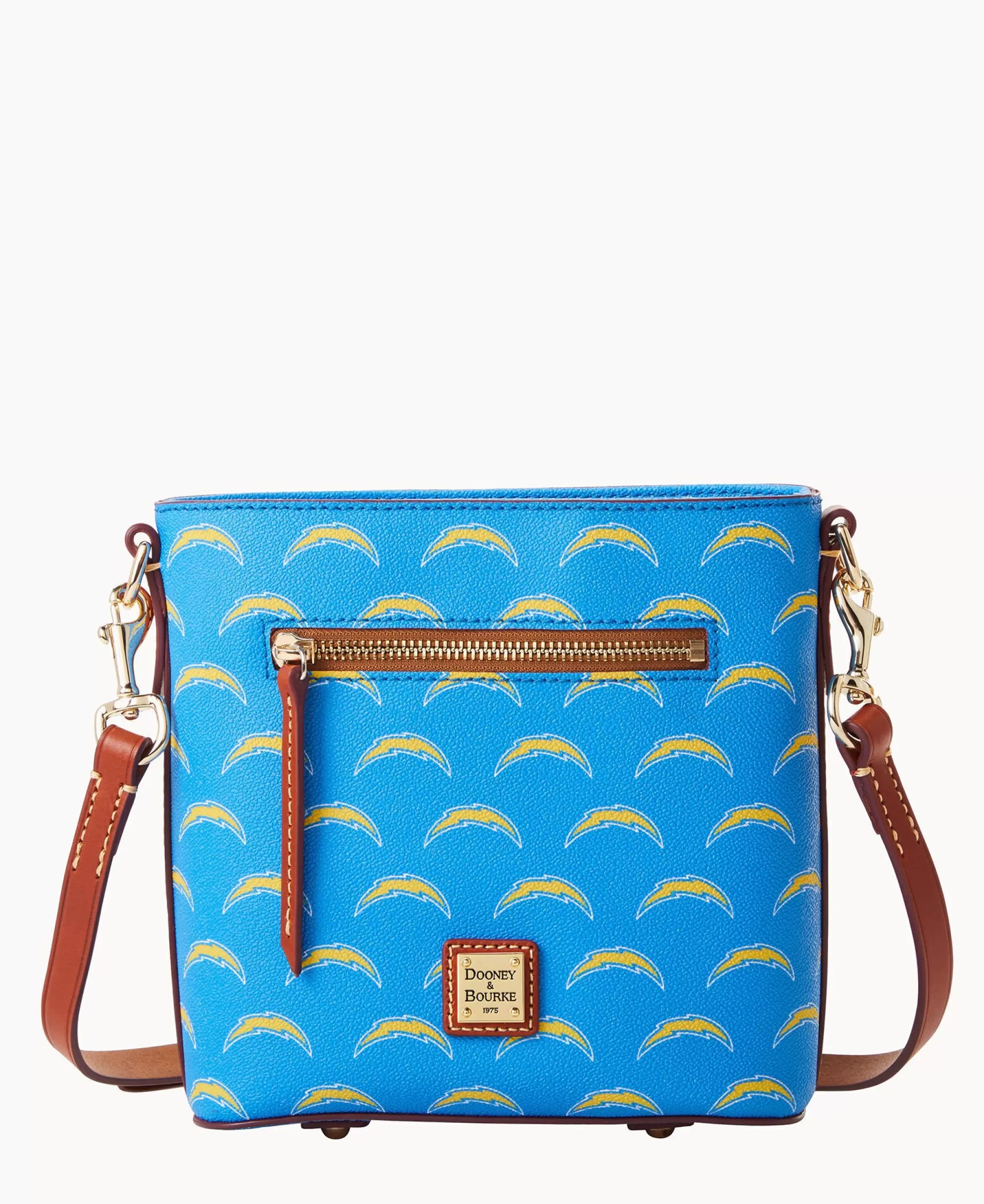 Dooney & Bourke Game Day Ready | Printed Fabric^NFL Small Zip Crossbody