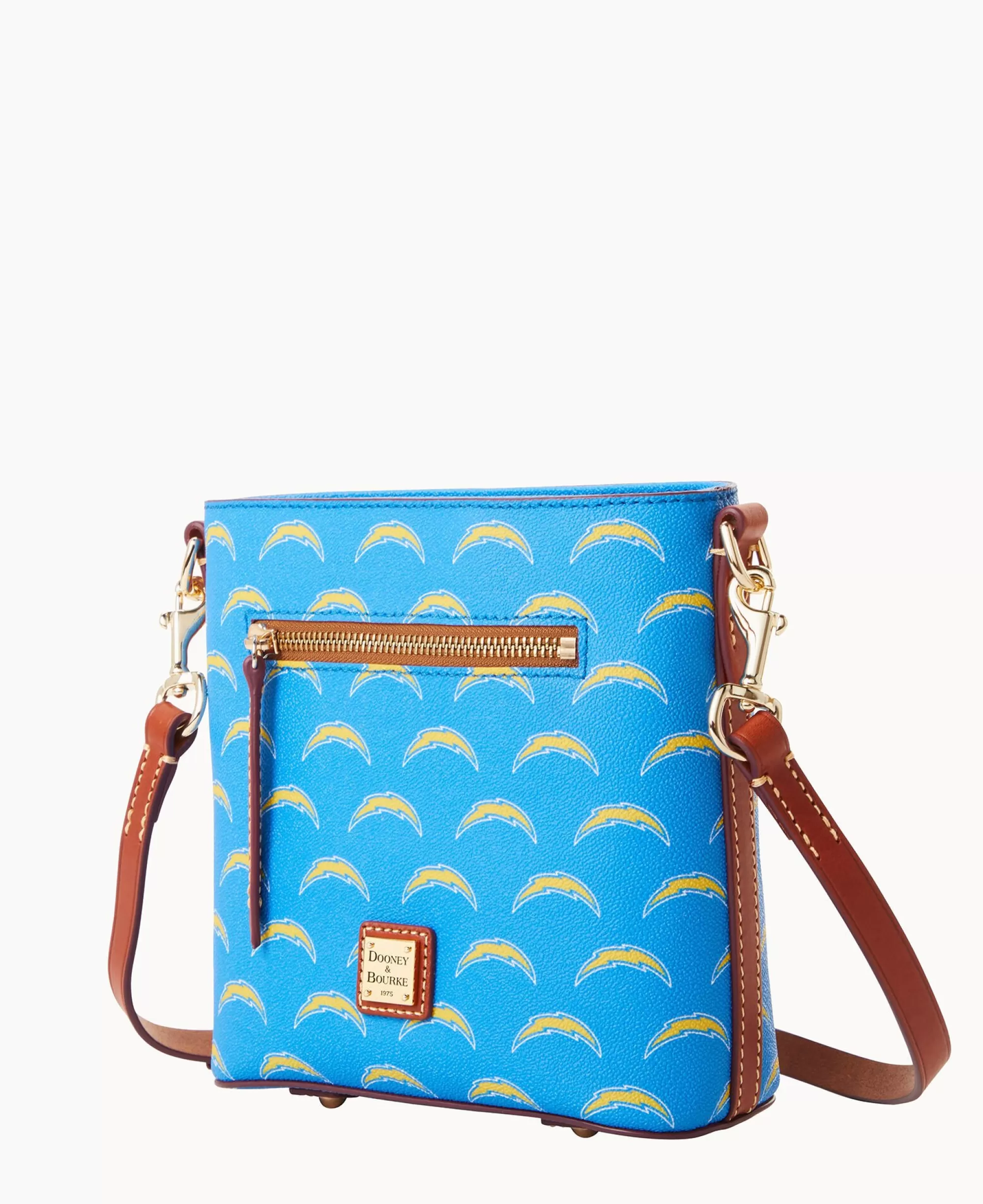 Dooney & Bourke Game Day Ready | Printed Fabric^NFL Small Zip Crossbody