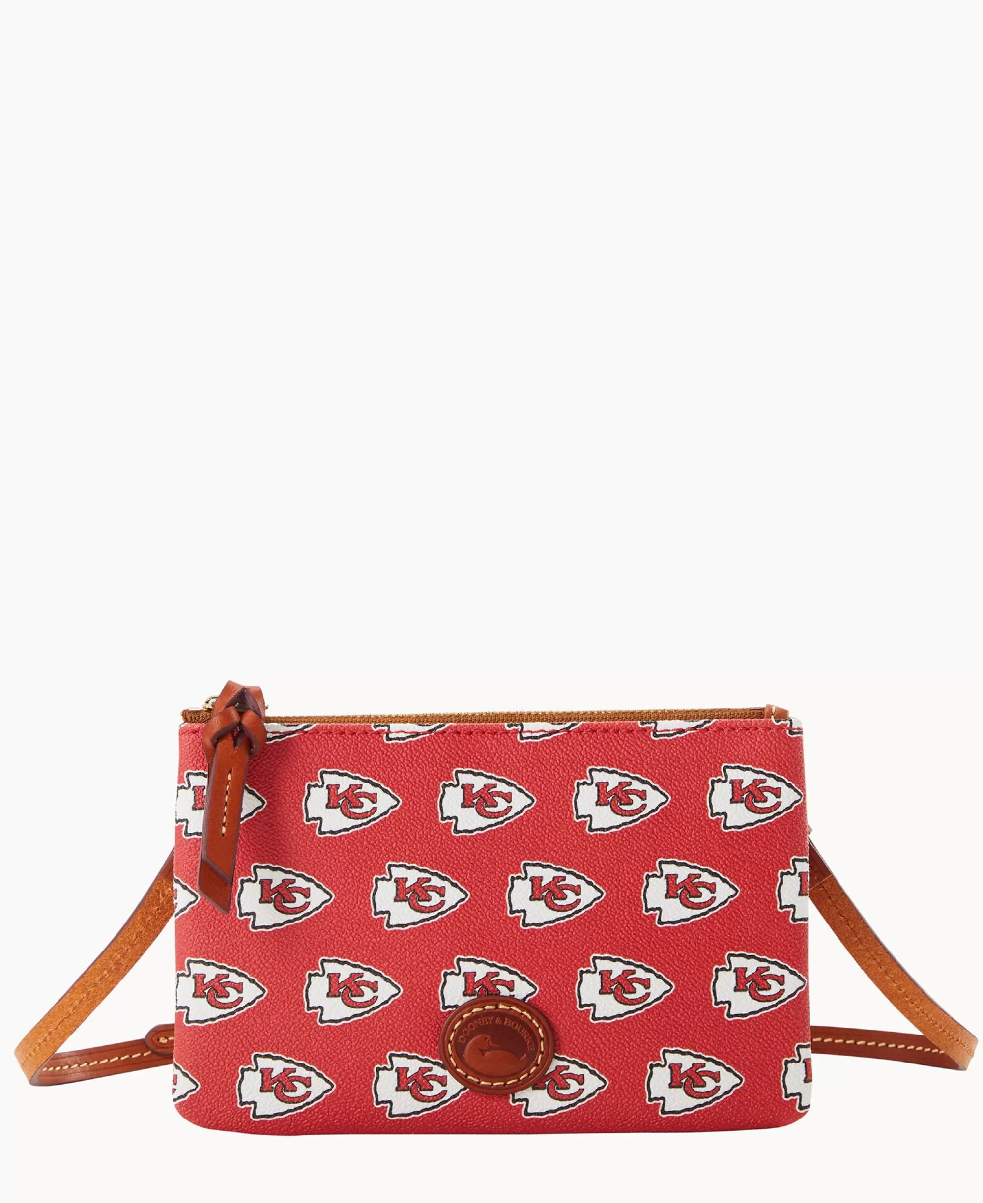 Dooney & Bourke Game Day Ready | Printed Fabric^NFL Top Zip Crossbody