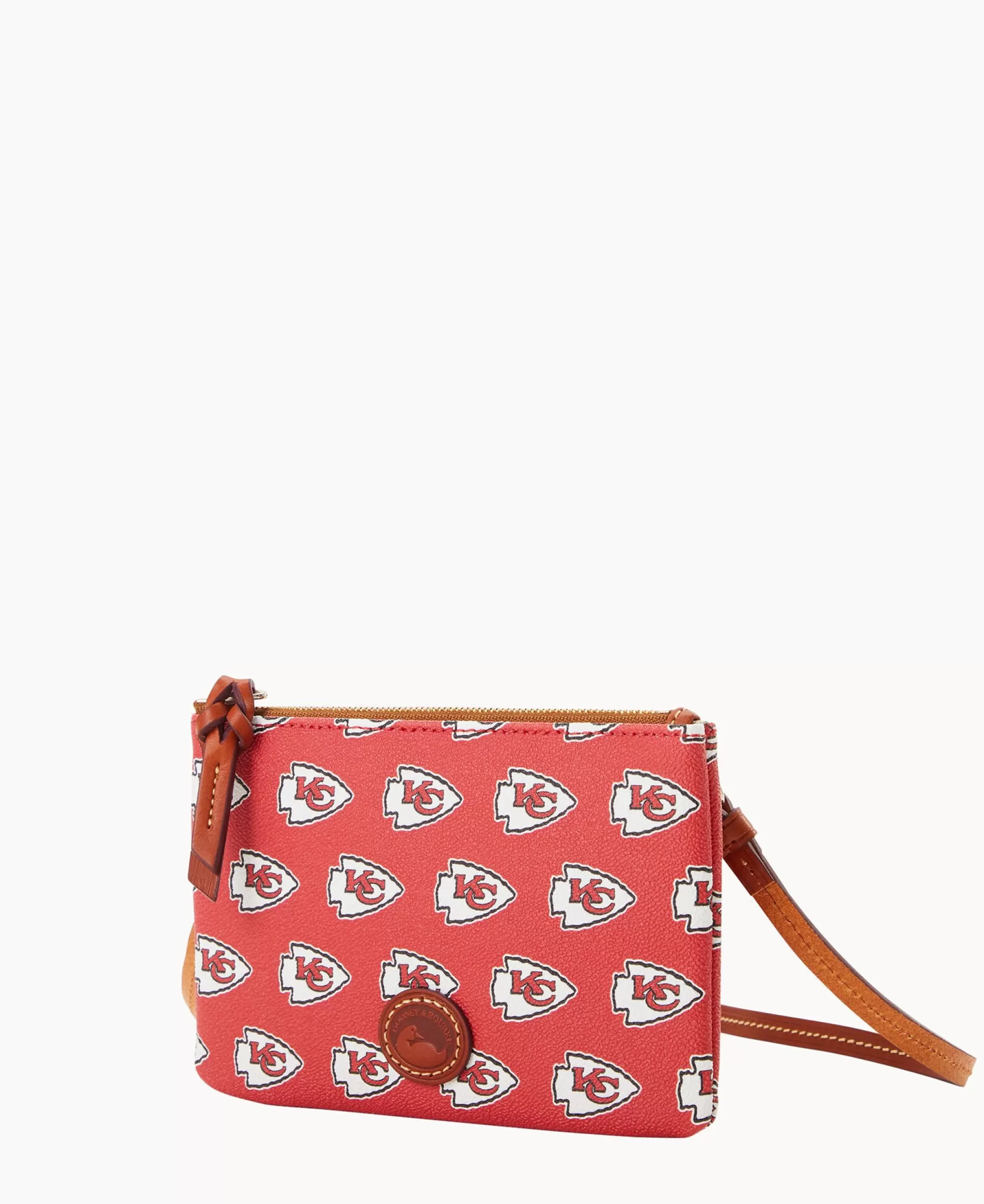 Dooney & Bourke Game Day Ready | Printed Fabric^NFL Top Zip Crossbody