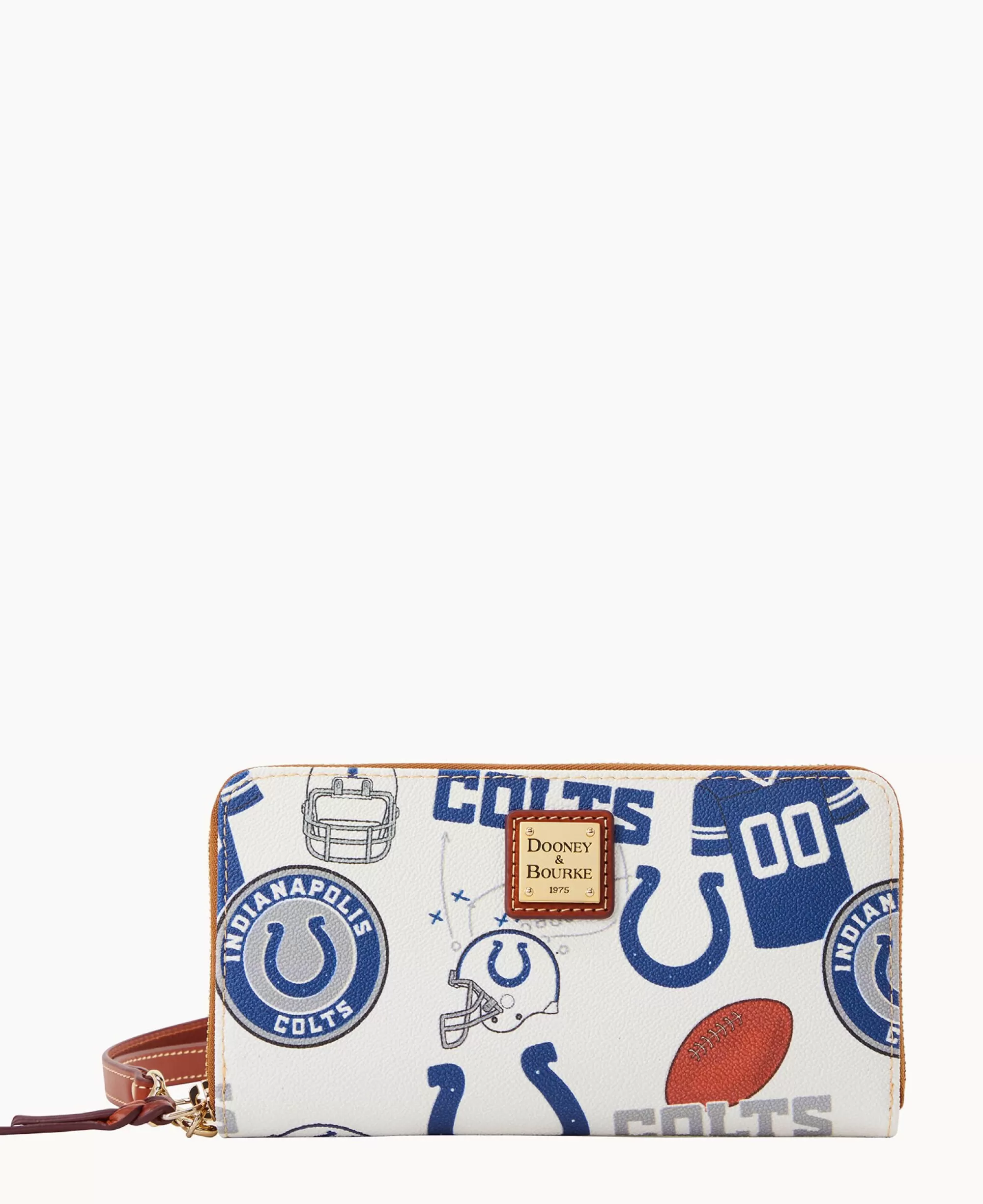 Dooney & Bourke Grab and Go | Wristlets^NFL Large Zip Around Wristlet