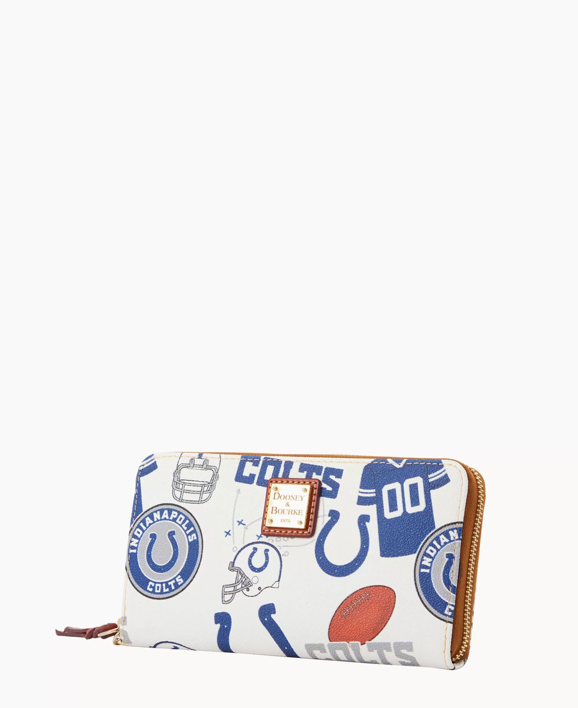 Dooney & Bourke Grab and Go | Wristlets^NFL Large Zip Around Wristlet