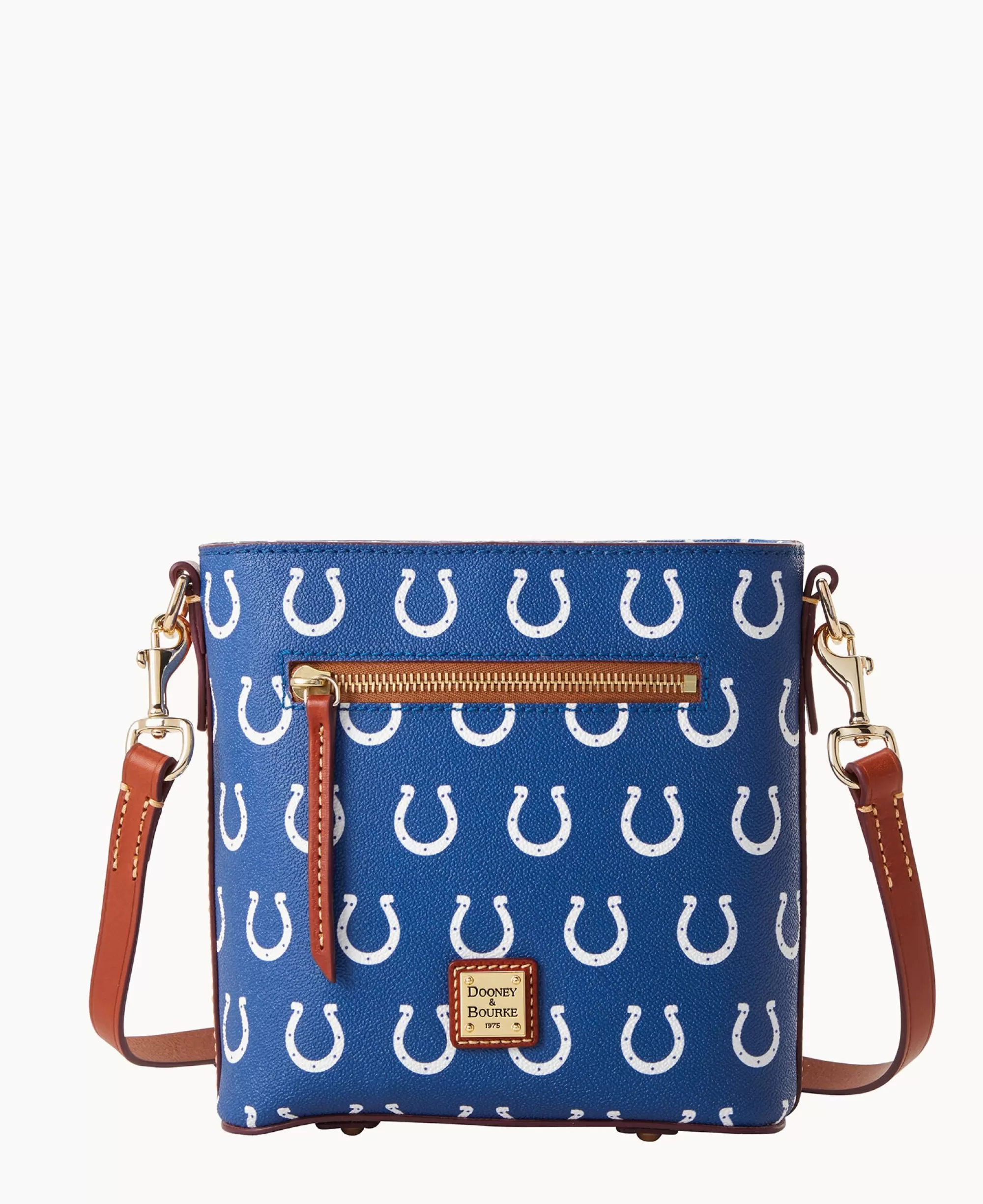 Dooney & Bourke Game Day Ready | Printed Fabric^NFL Small Zip Crossbody