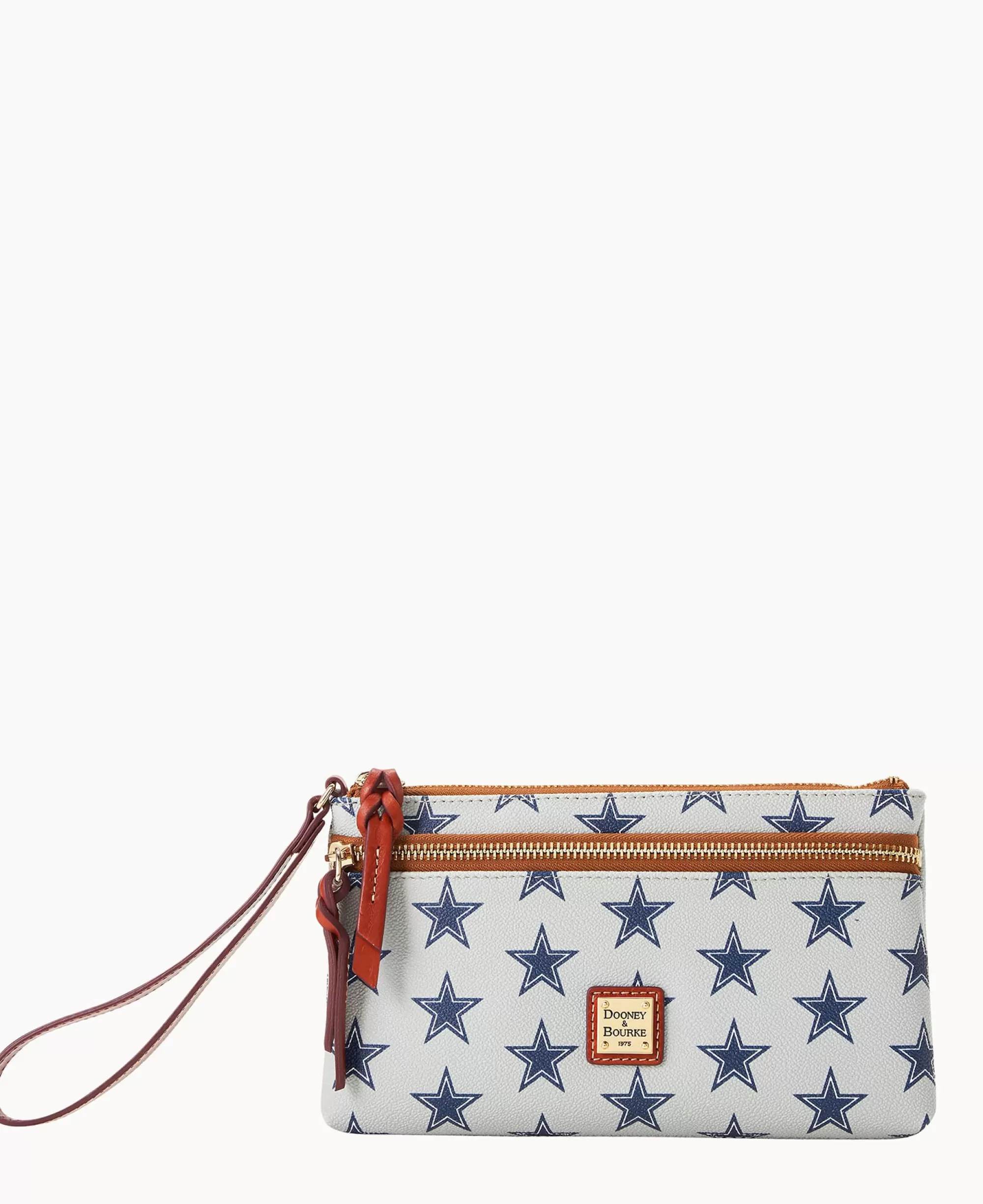 Dooney & Bourke Grab and Go | Wristlets^NFL Cowboys Double Zip Wristlet