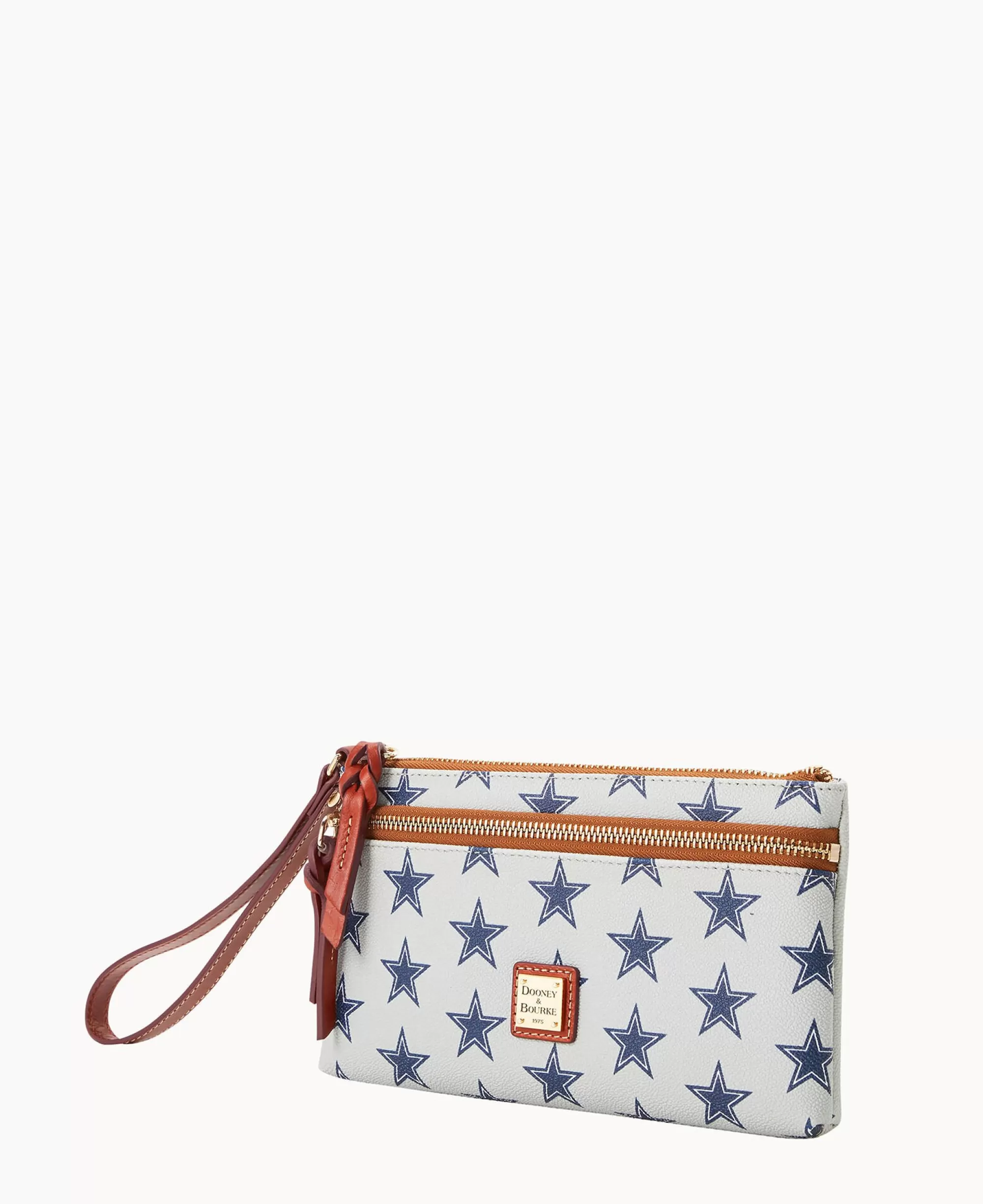 Dooney & Bourke Grab and Go | Wristlets^NFL Cowboys Double Zip Wristlet