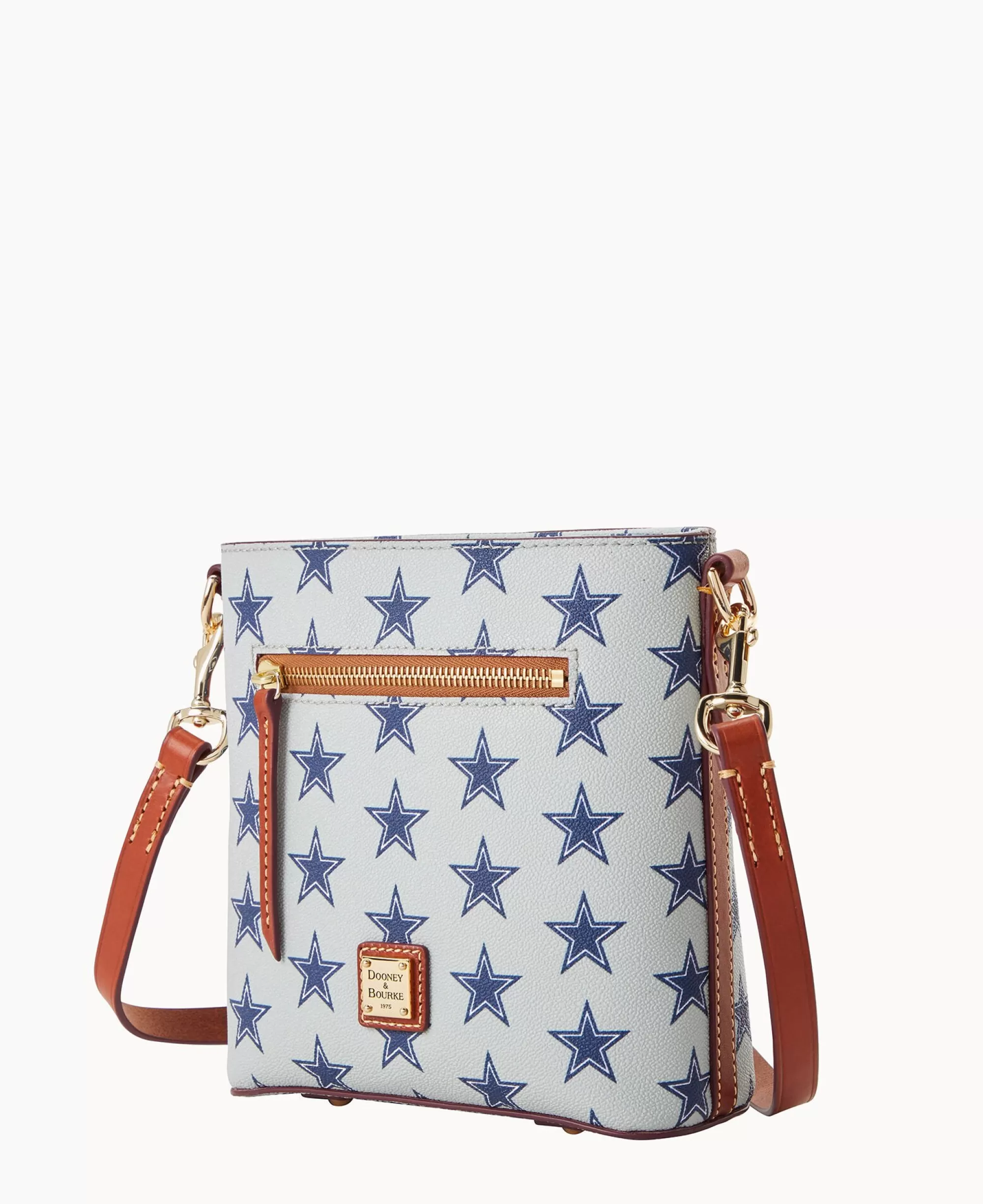 Dooney & Bourke Game Day Ready | Printed Fabric^NFL Small Zip Crossbody