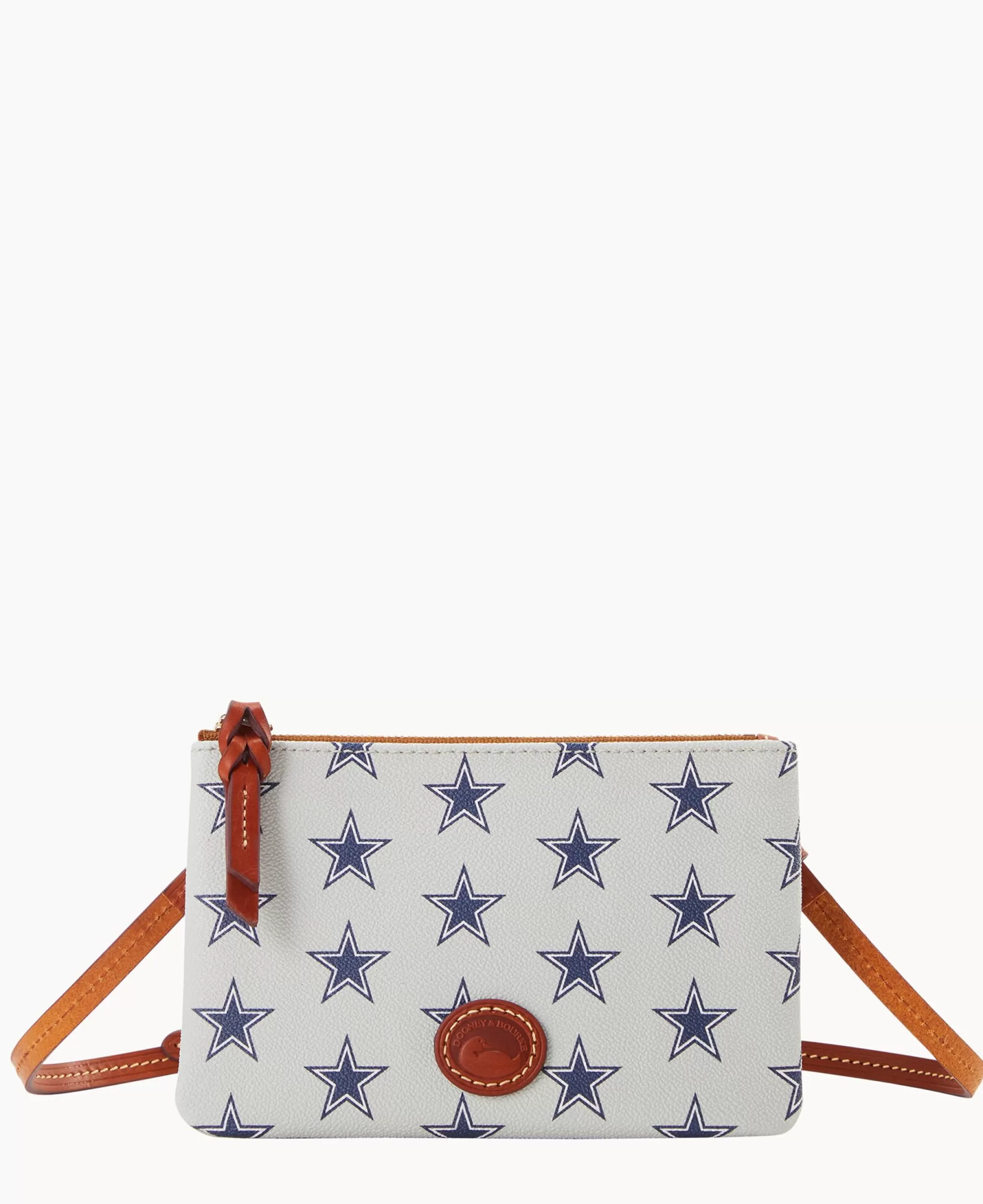 Dooney & Bourke Game Day Ready | Printed Fabric^NFL Top Zip Crossbody