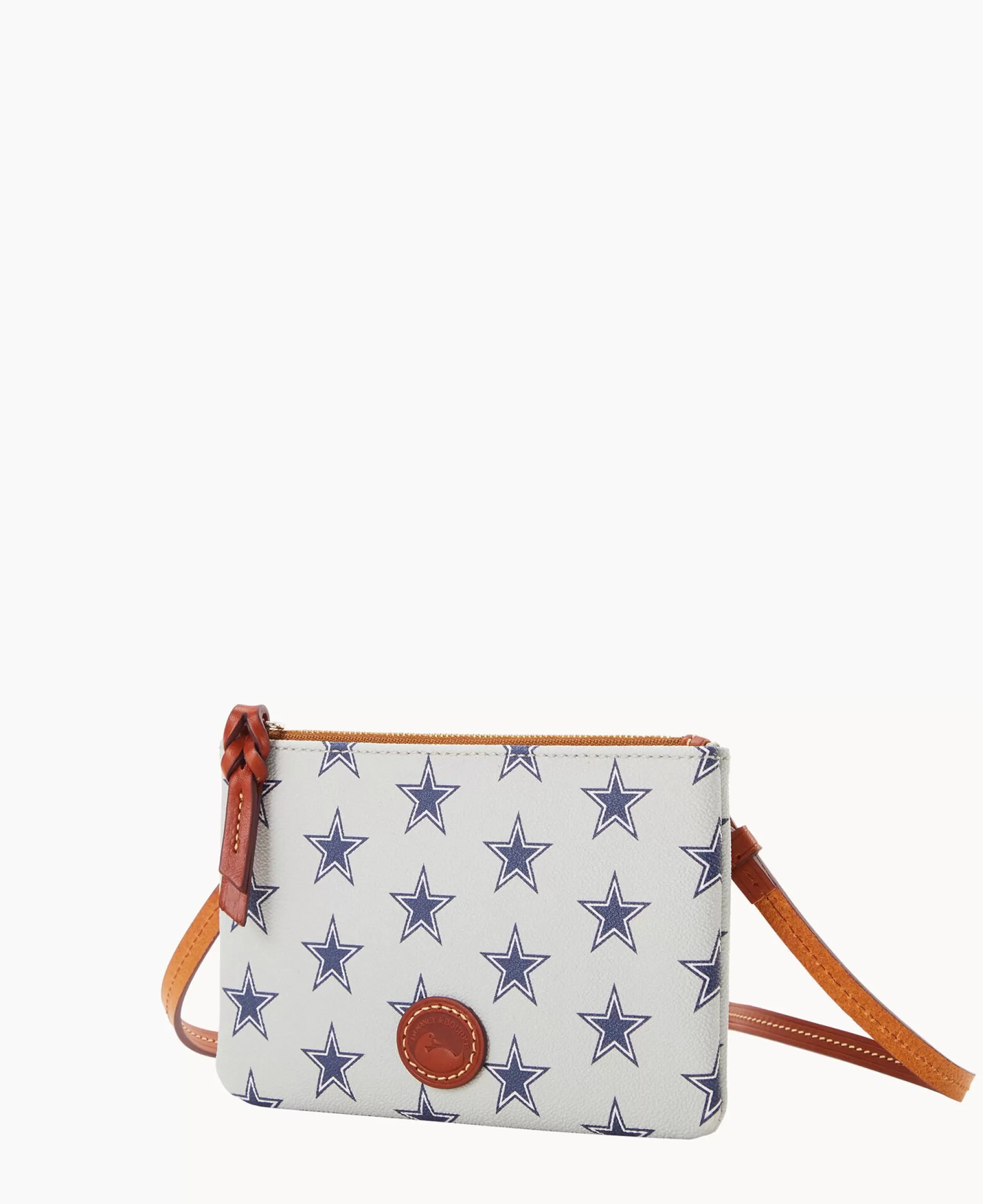 Dooney & Bourke Game Day Ready | Printed Fabric^NFL Top Zip Crossbody