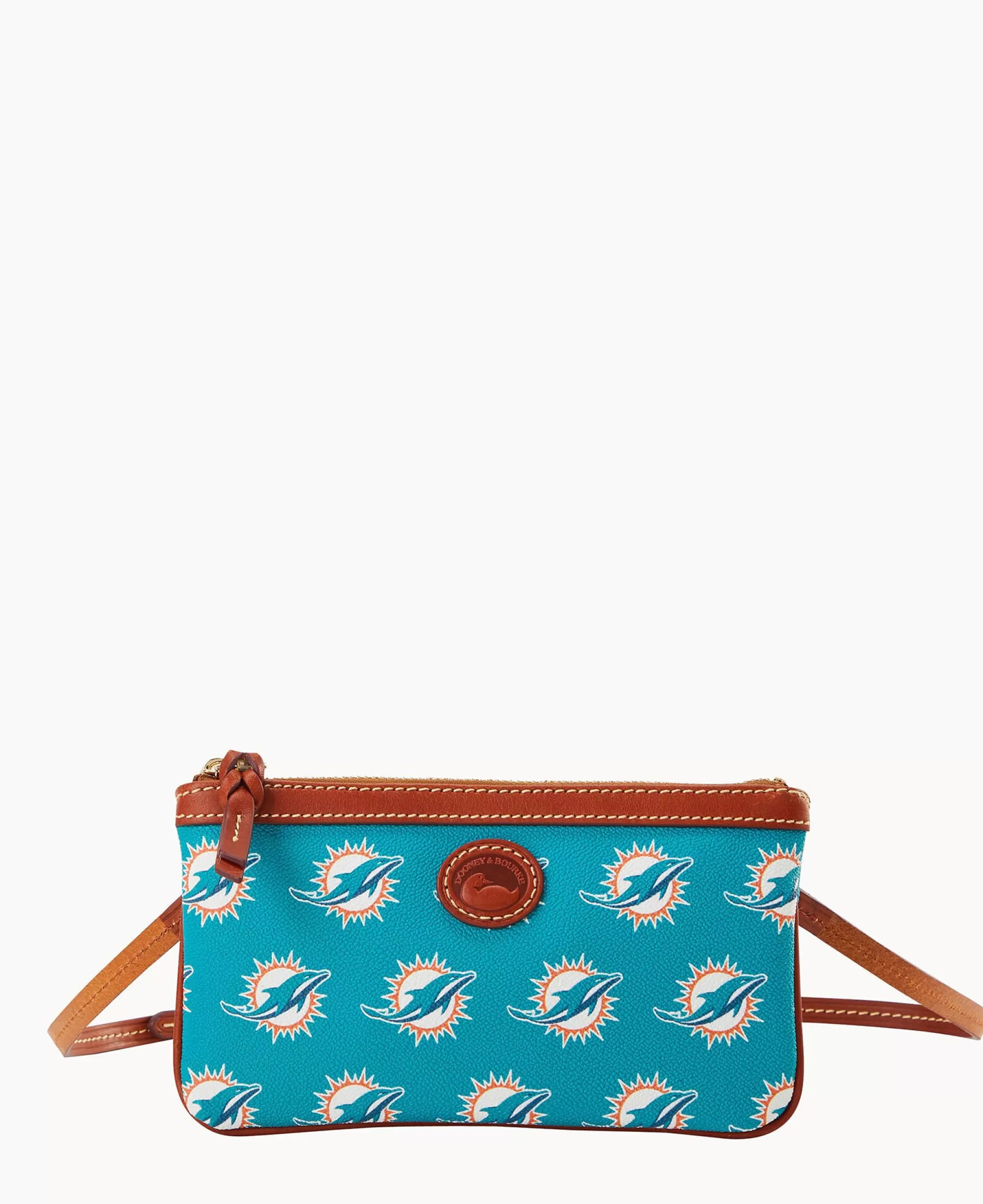 Dooney & Bourke Game Day Ready | Printed Fabric^NFL Large Slim Crossbody