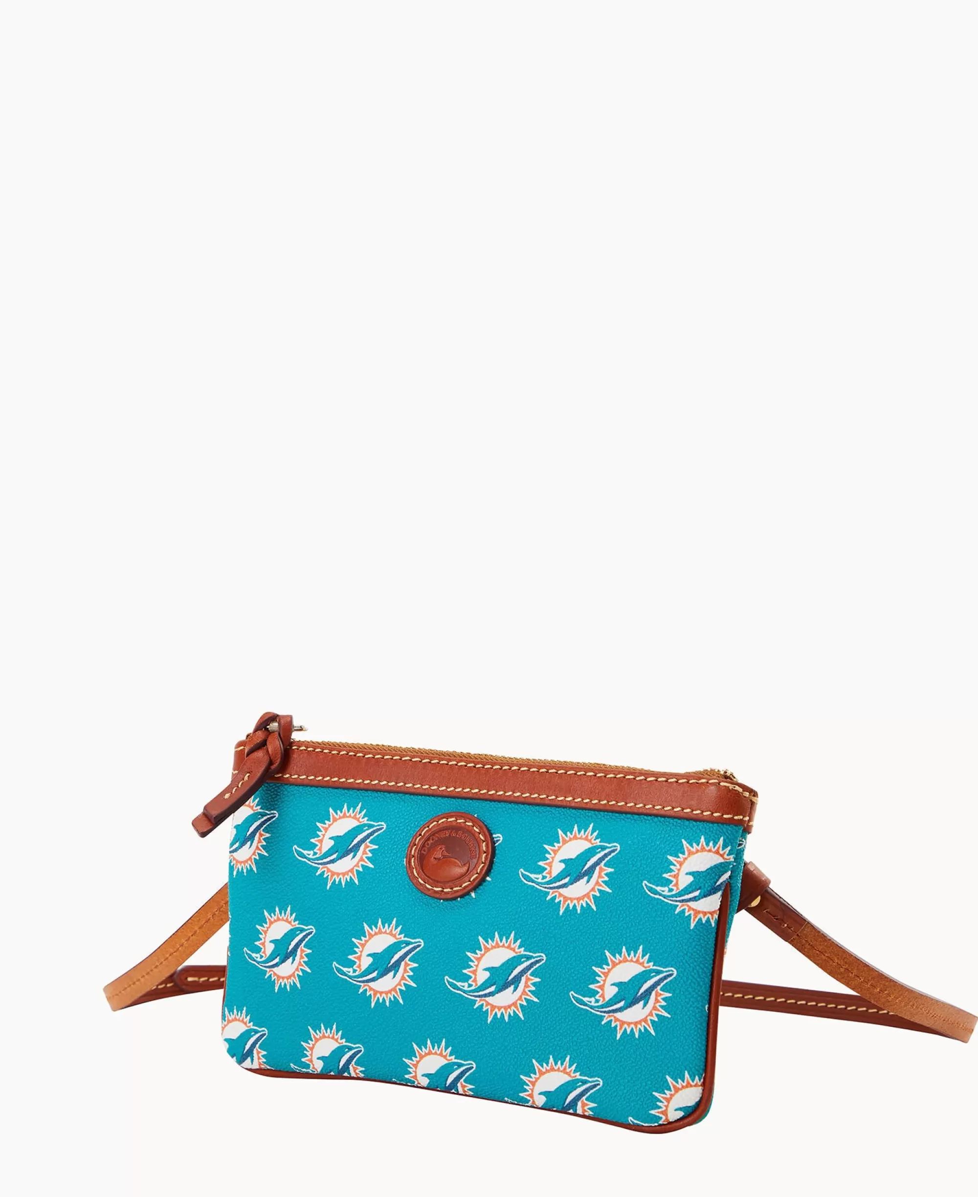 Dooney & Bourke Game Day Ready | Printed Fabric^NFL Large Slim Crossbody