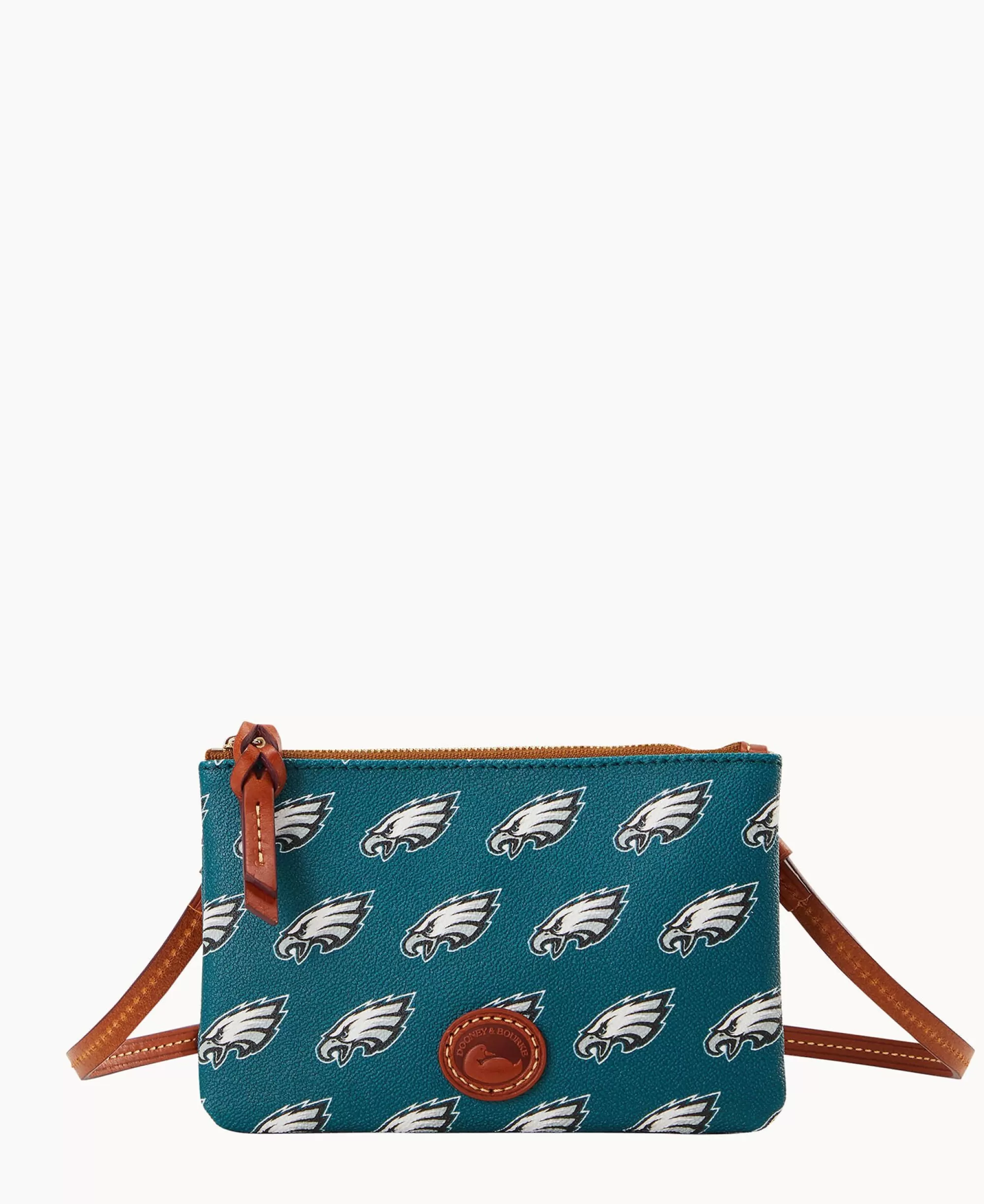 Dooney & Bourke Game Day Ready | Printed Fabric^NFL Top Zip Crossbody