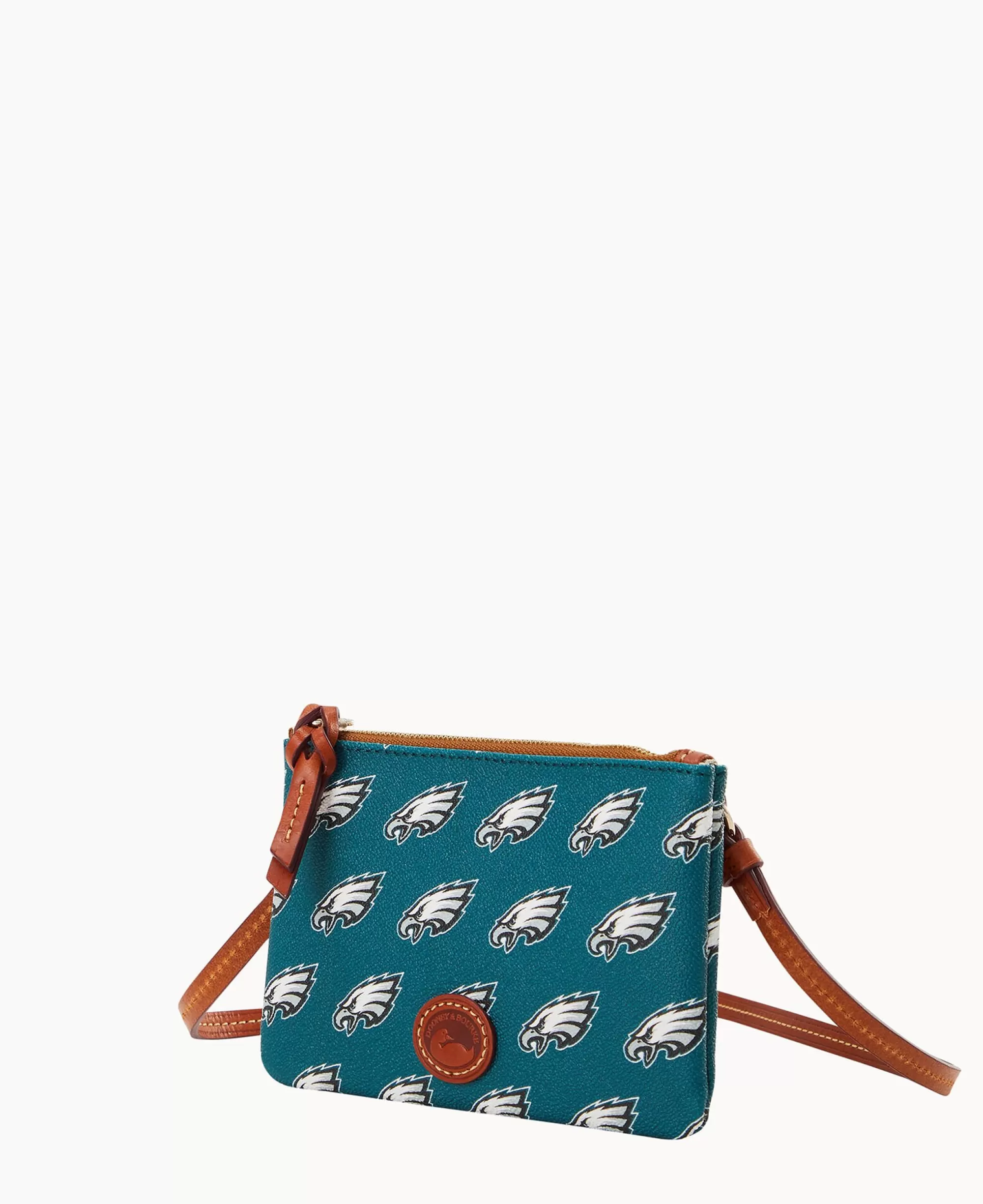 Dooney & Bourke Game Day Ready | Printed Fabric^NFL Top Zip Crossbody