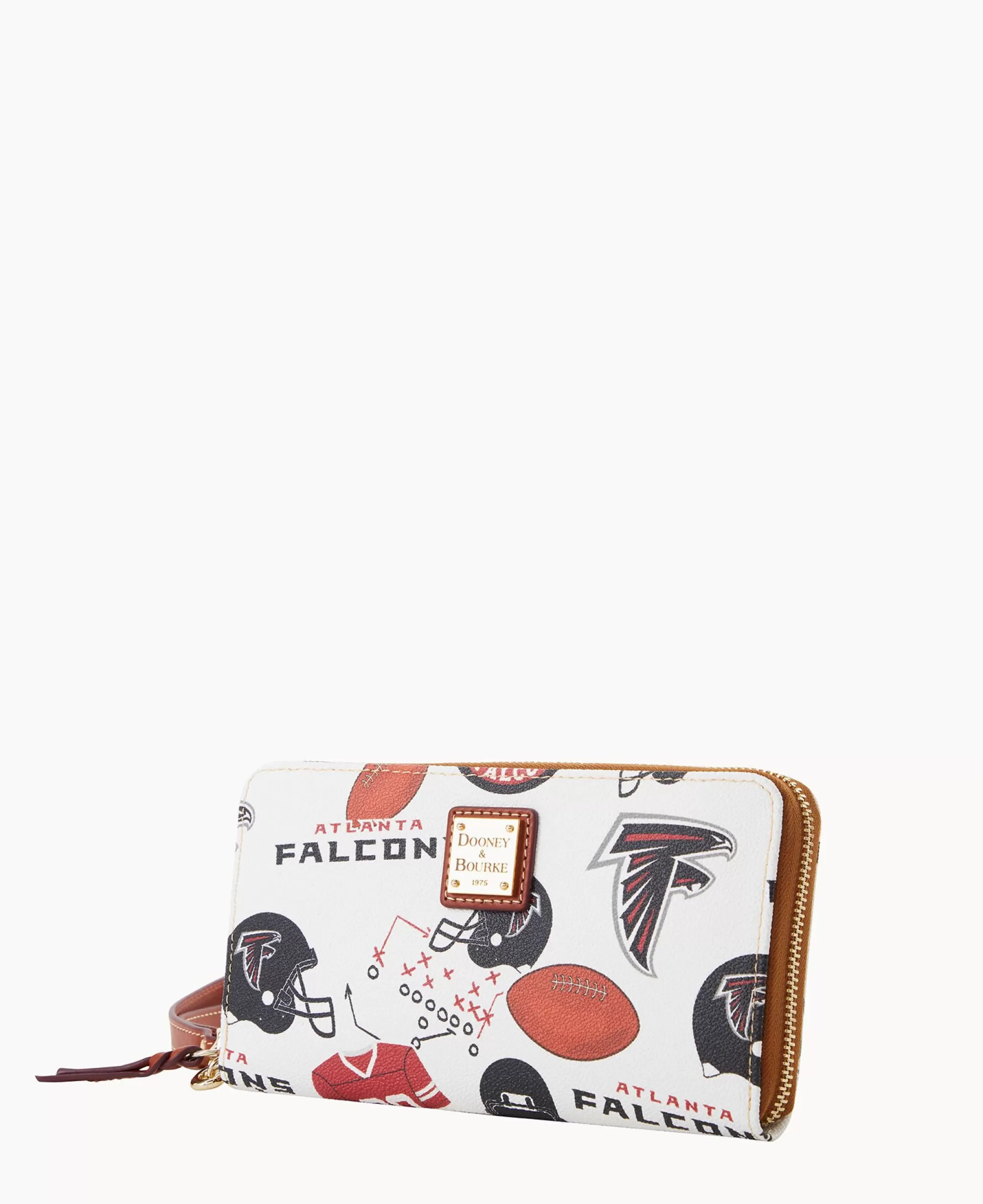 Dooney & Bourke Grab and Go | Wristlets^NFL Large Zip Around Wristlet