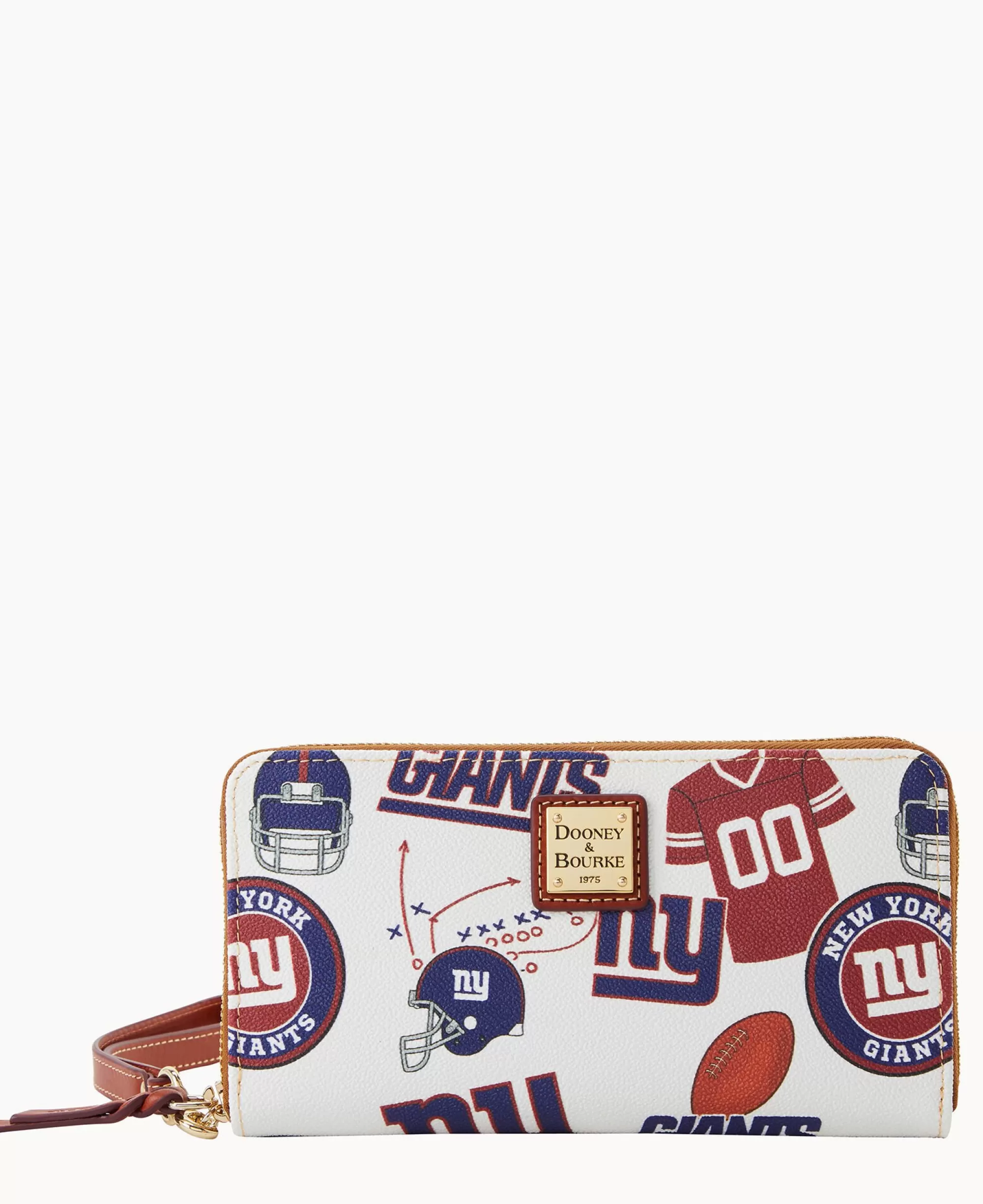 Dooney & Bourke Grab and Go | Wristlets^NFL Large Zip Around Wristlet