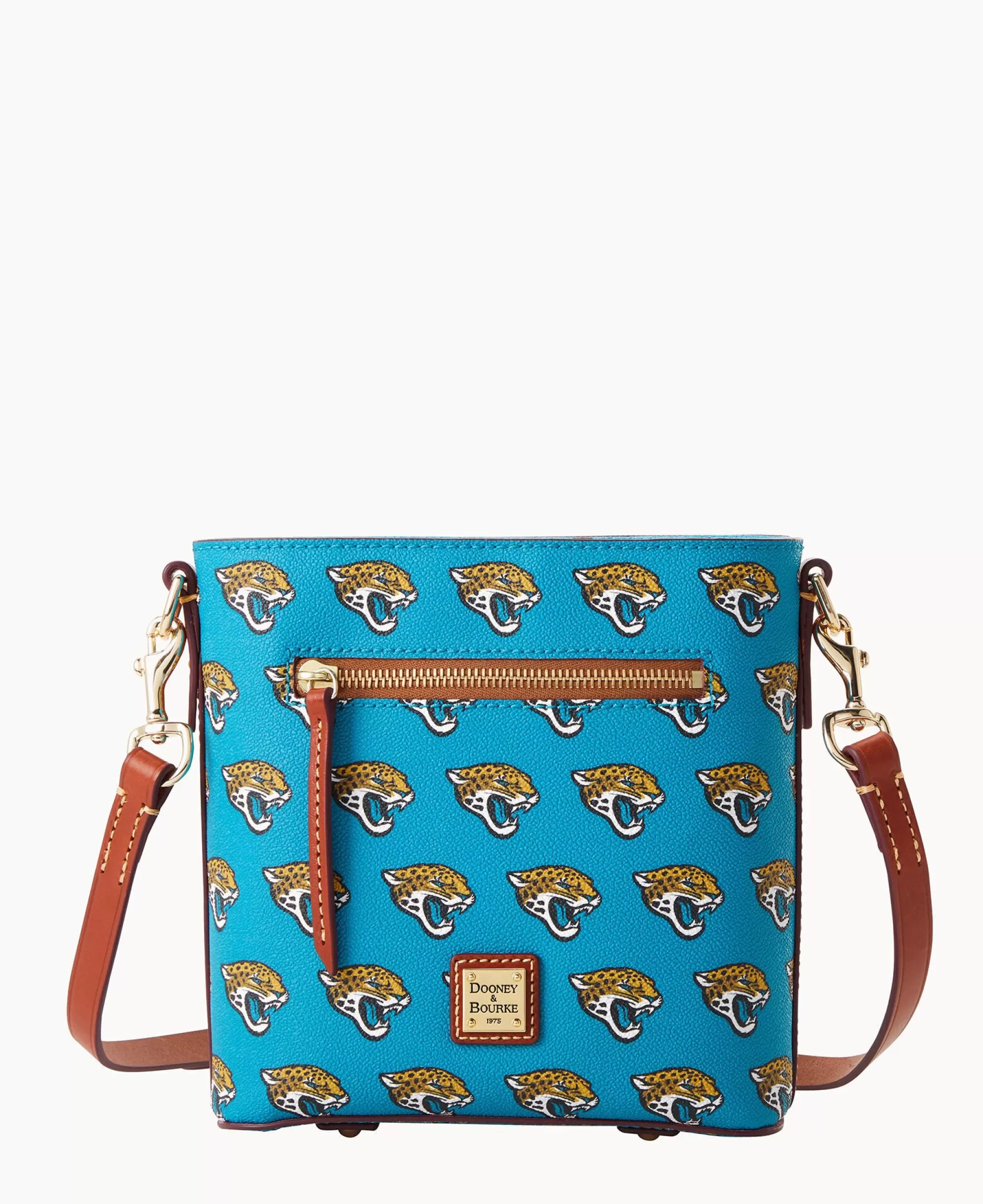 Dooney & Bourke Game Day Ready | Printed Fabric^NFL Small Zip Crossbody