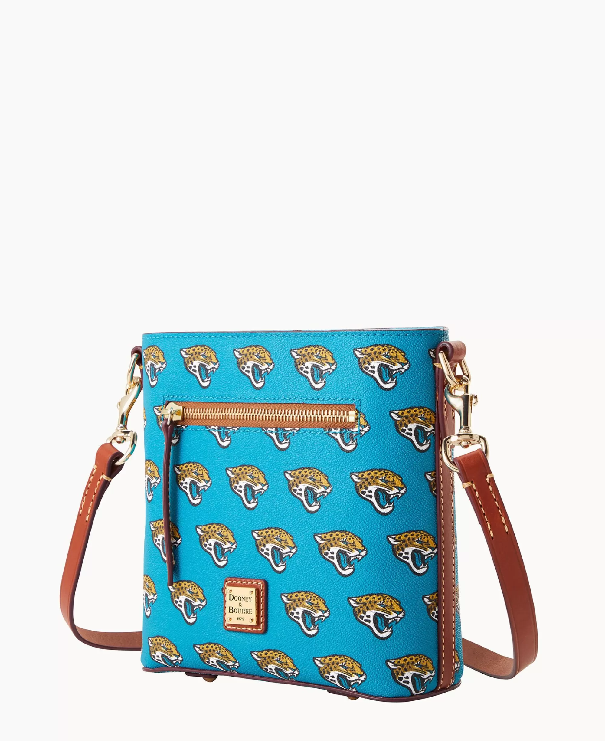 Dooney & Bourke Game Day Ready | Printed Fabric^NFL Small Zip Crossbody