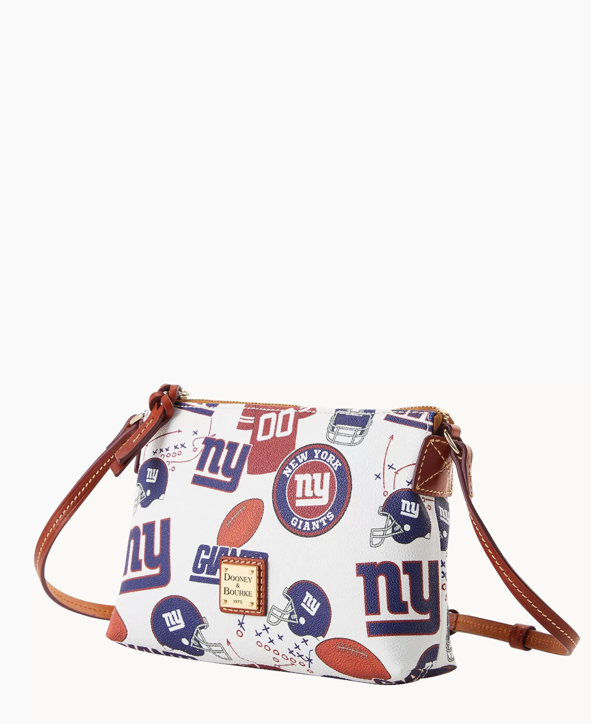 Dooney & Bourke Game Day Ready | Printed Fabric^NFL NY Crossbody Pouchette