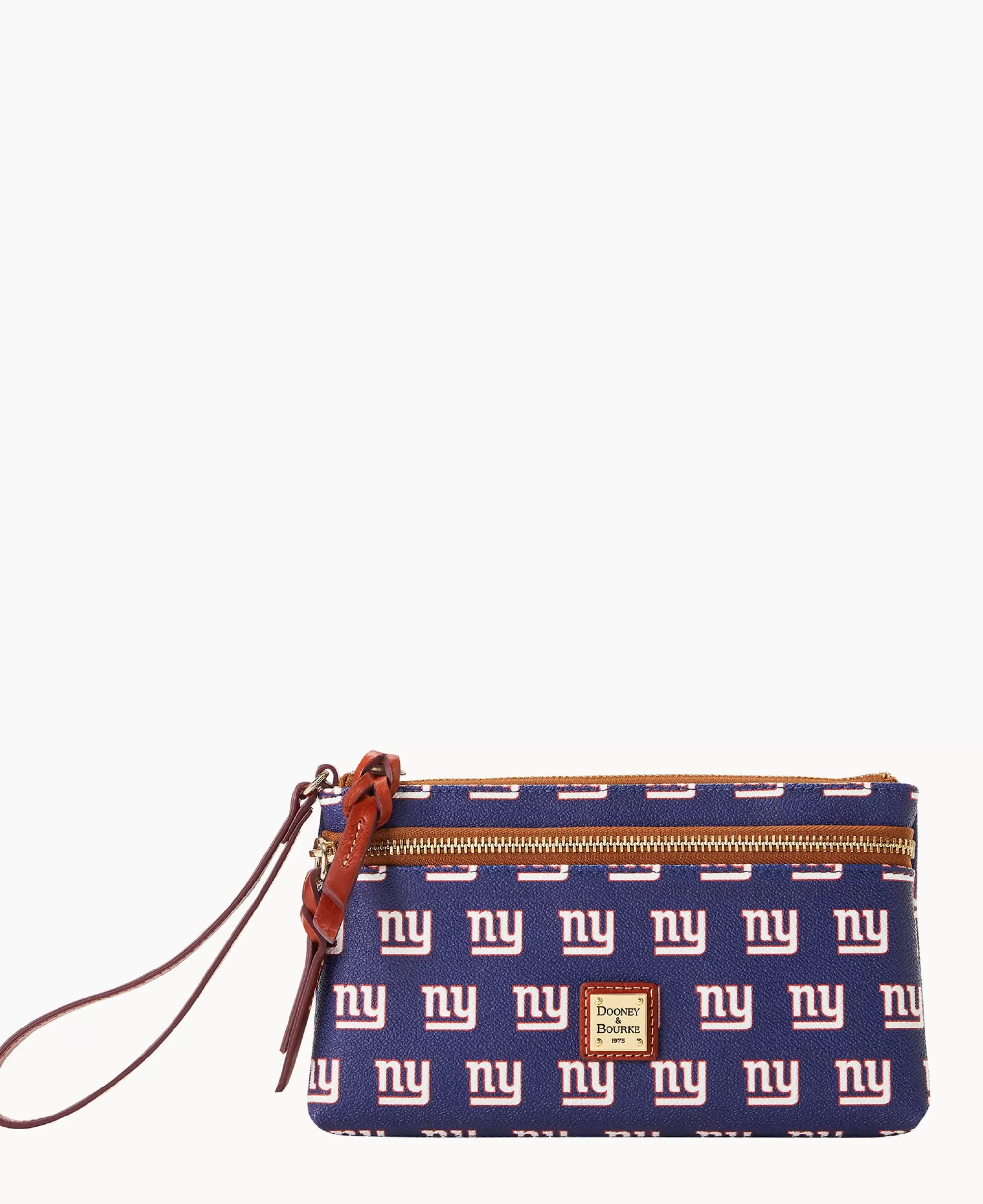 Dooney & Bourke Grab and Go | Wristlets^NFL NY Giants Double Zip Wristlet