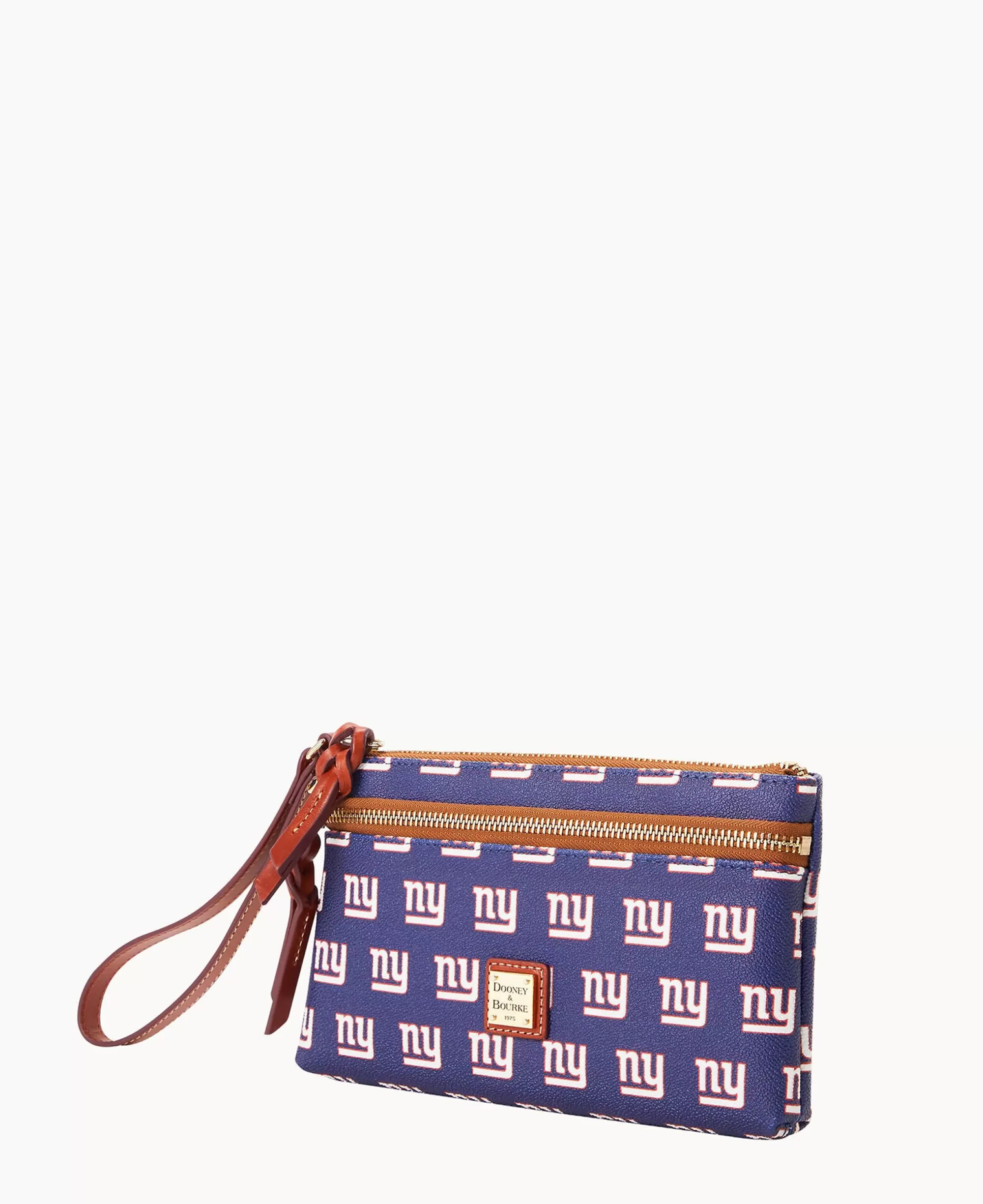 Dooney & Bourke Grab and Go | Wristlets^NFL NY Giants Double Zip Wristlet