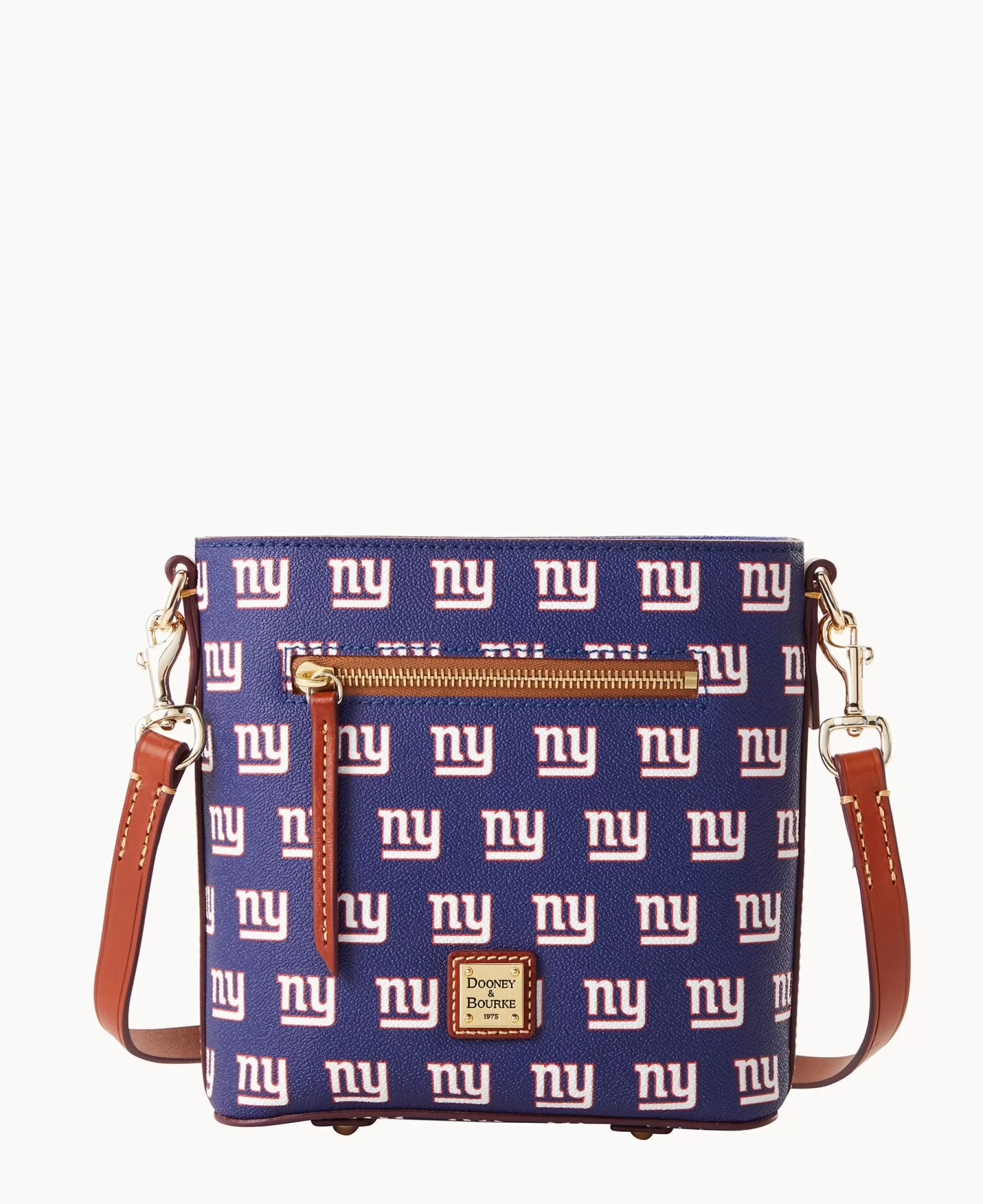 Dooney & Bourke Game Day Ready | Printed Fabric^NFL NY Small Zip Crossbody