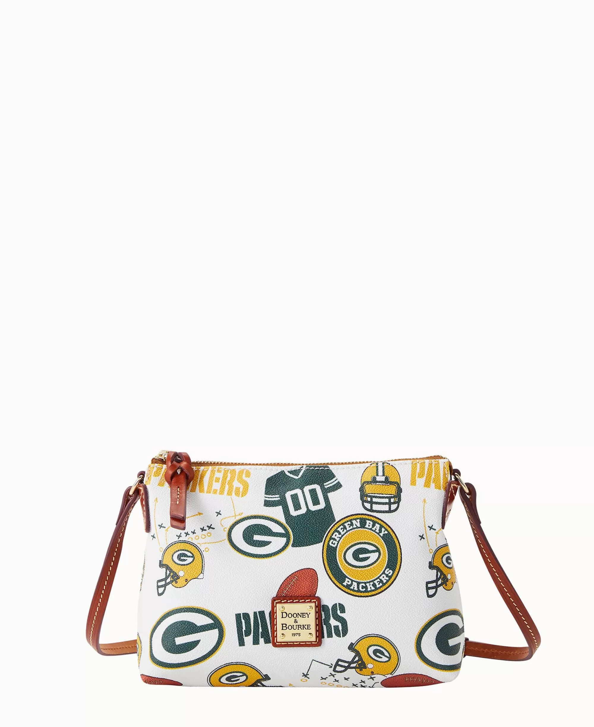 Dooney & Bourke Game Day Ready | Printed Fabric^NFL Crossbody Pouchette