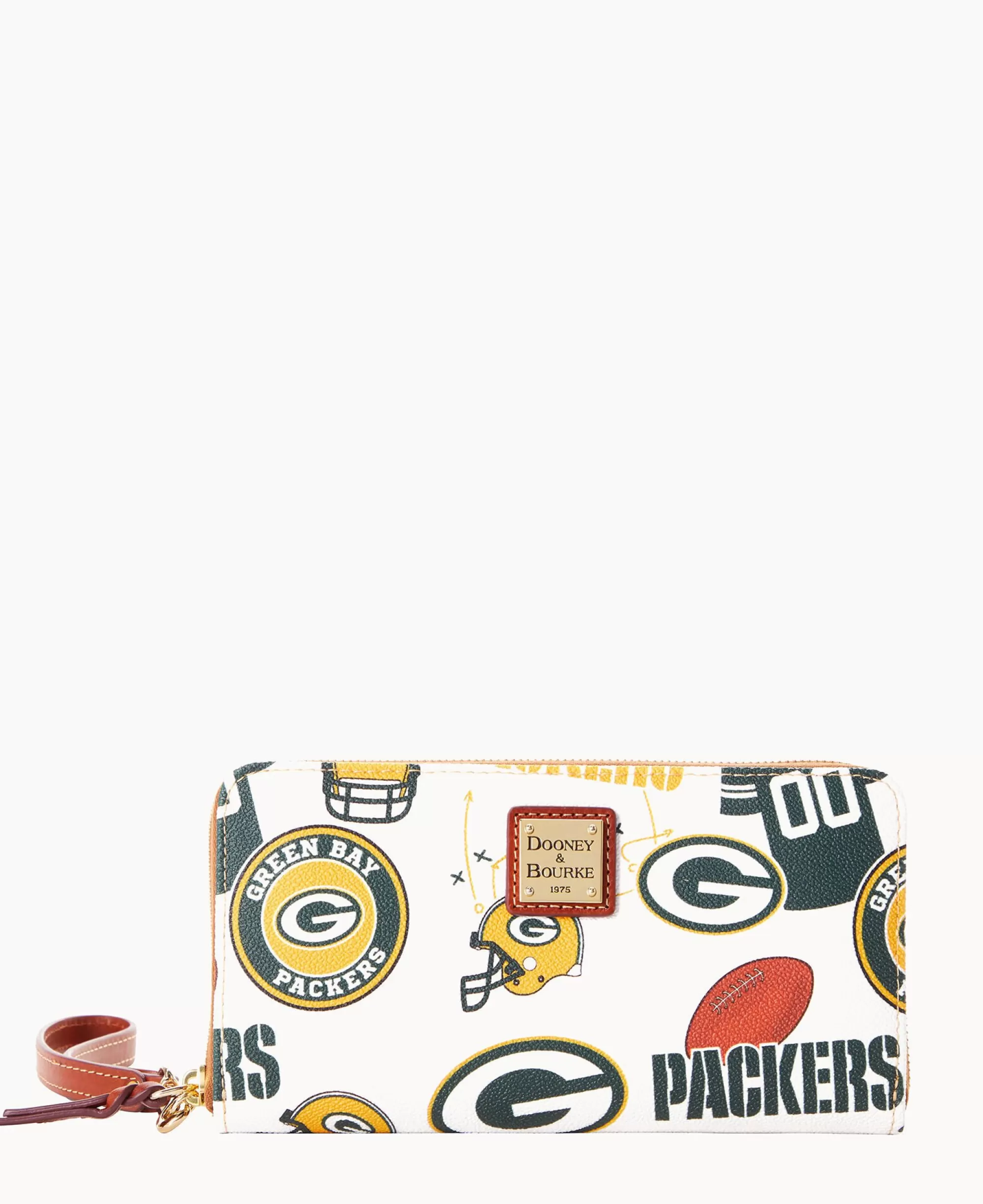 Dooney & Bourke Grab and Go | Wristlets^NFL Large Zip Around Wristlet