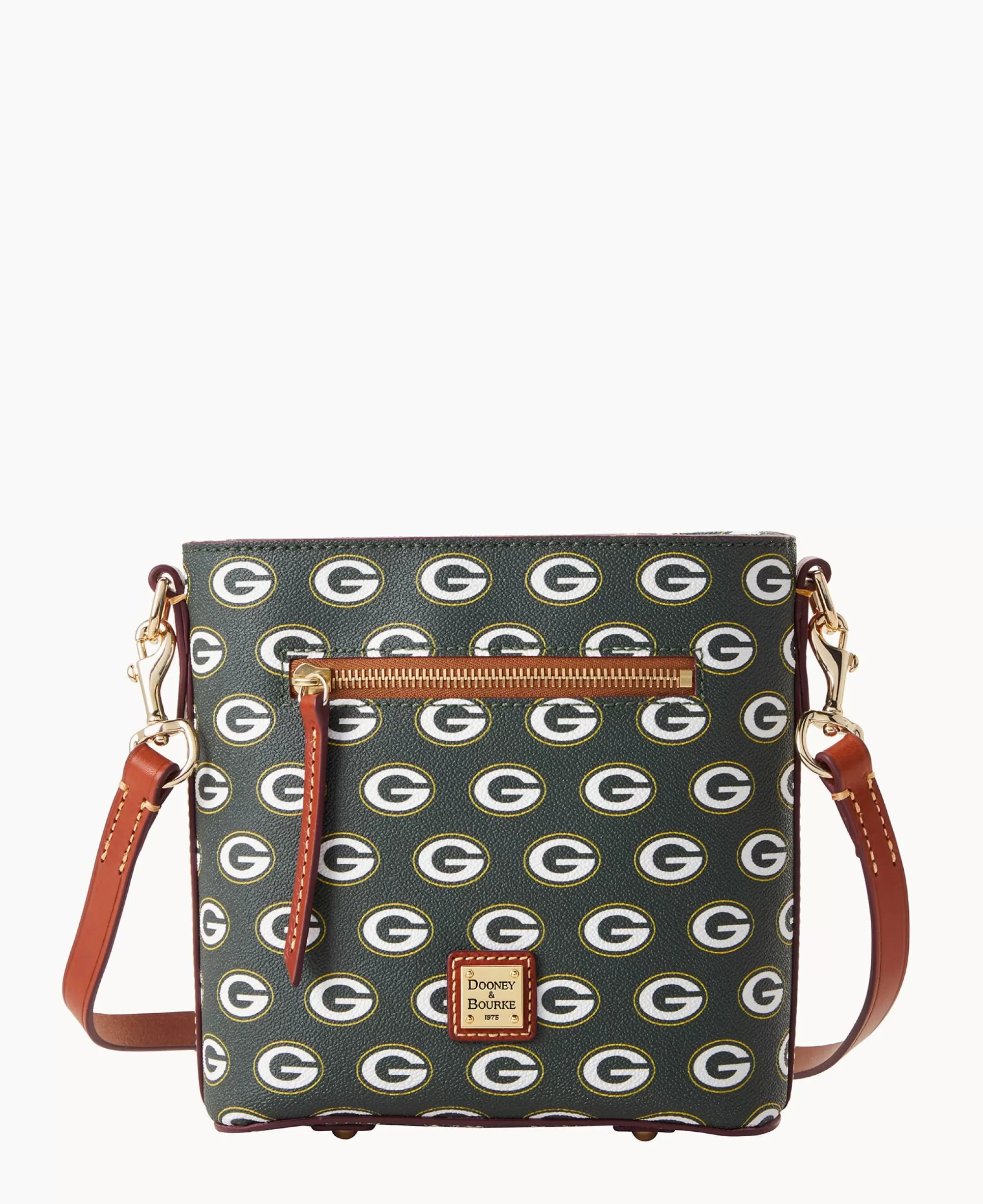 Dooney & Bourke Game Day Ready | Printed Fabric^NFL Small Zip Crossbody