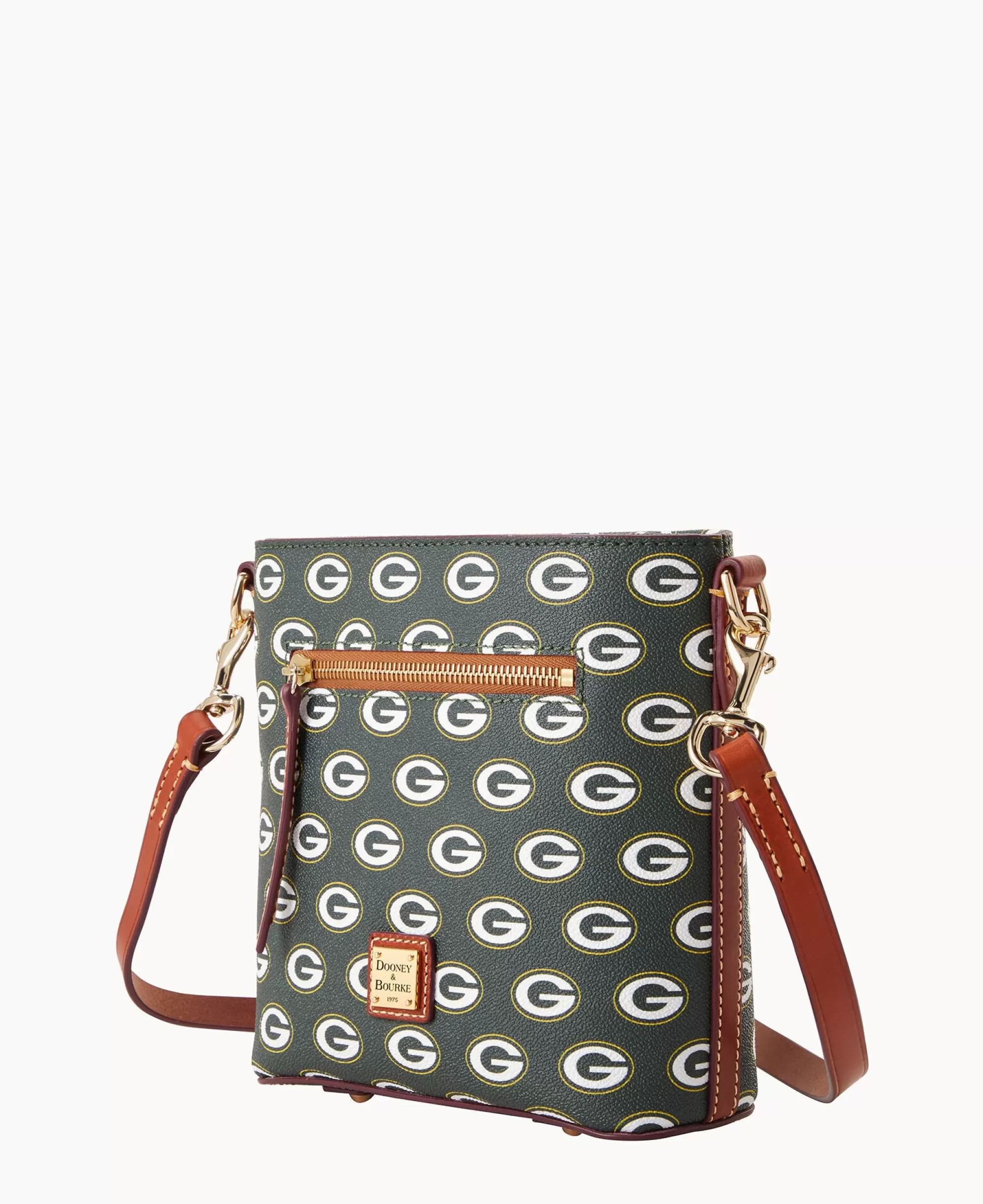 Dooney & Bourke Game Day Ready | Printed Fabric^NFL Small Zip Crossbody