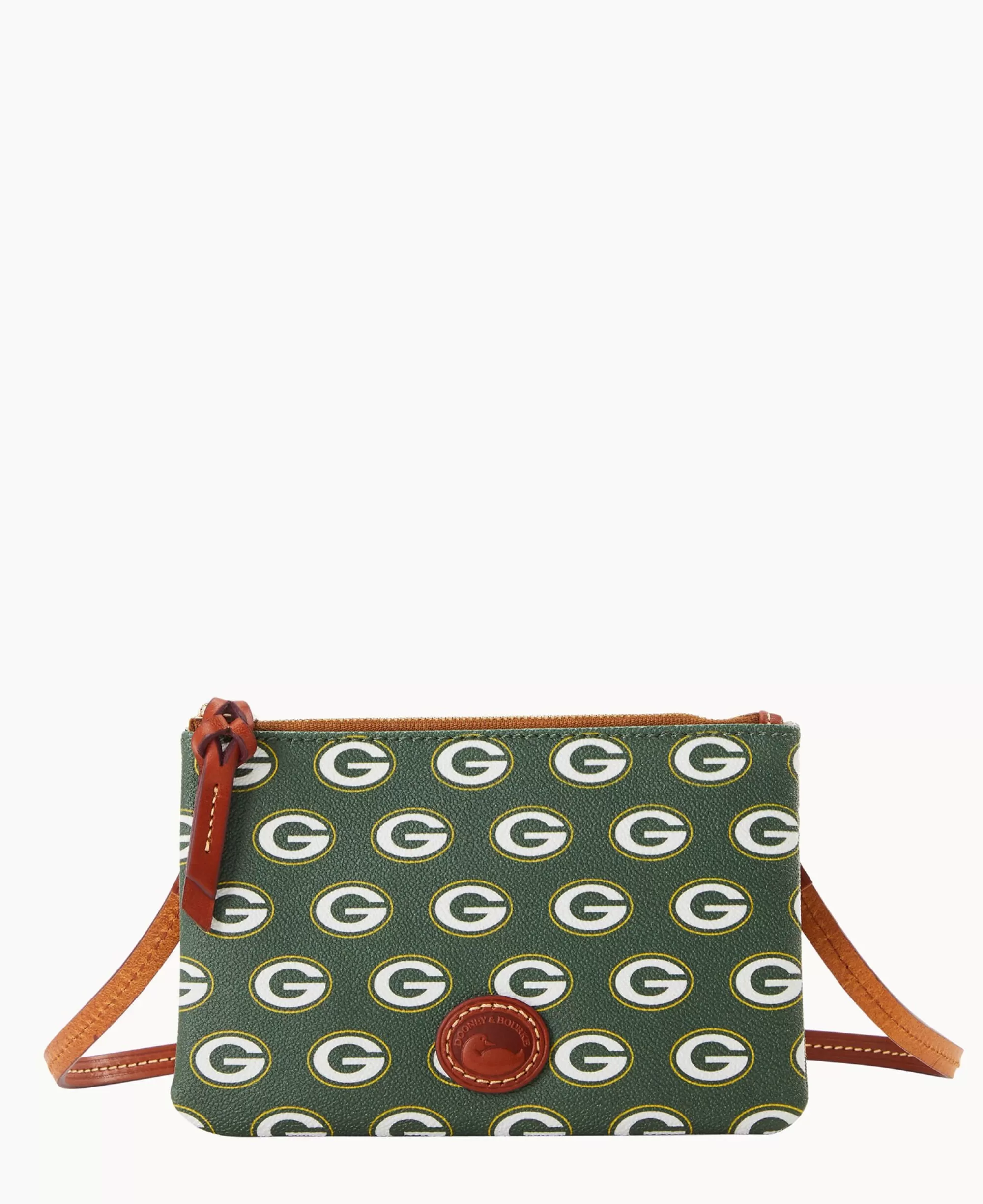 Dooney & Bourke Game Day Ready | Printed Fabric^NFL Top Zip Crossbody